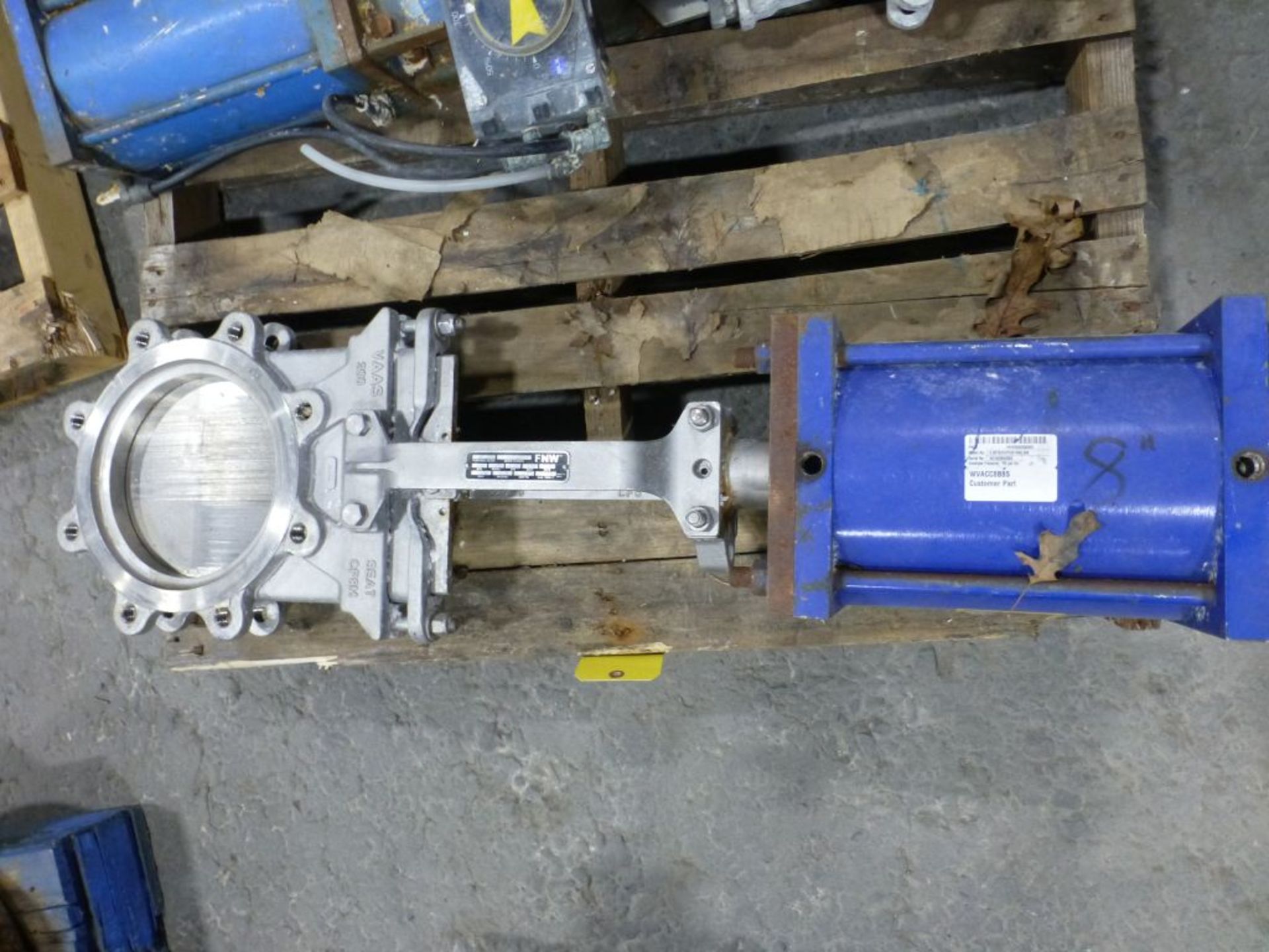 Lot of (3) Assorted Knife Gate Valves | (1) FNW Model No. 6500SX, Size: 8; (1) Orbinox Model No. 203 - Image 2 of 14