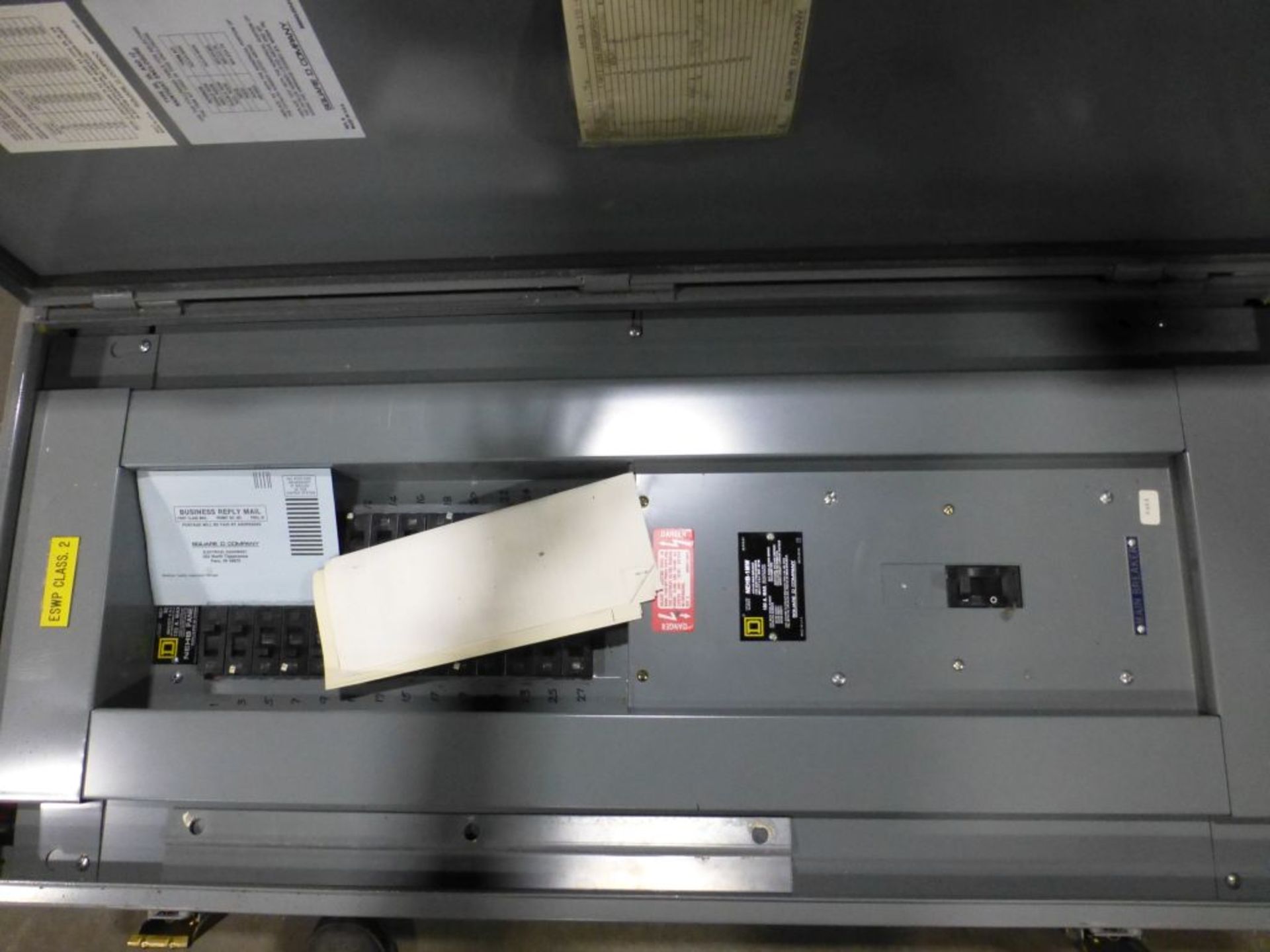 Lot of (2) Square D Panel Boxes | Cat No. NEHB-1MW; 100A Max; 480/277 VAC - Image 2 of 12