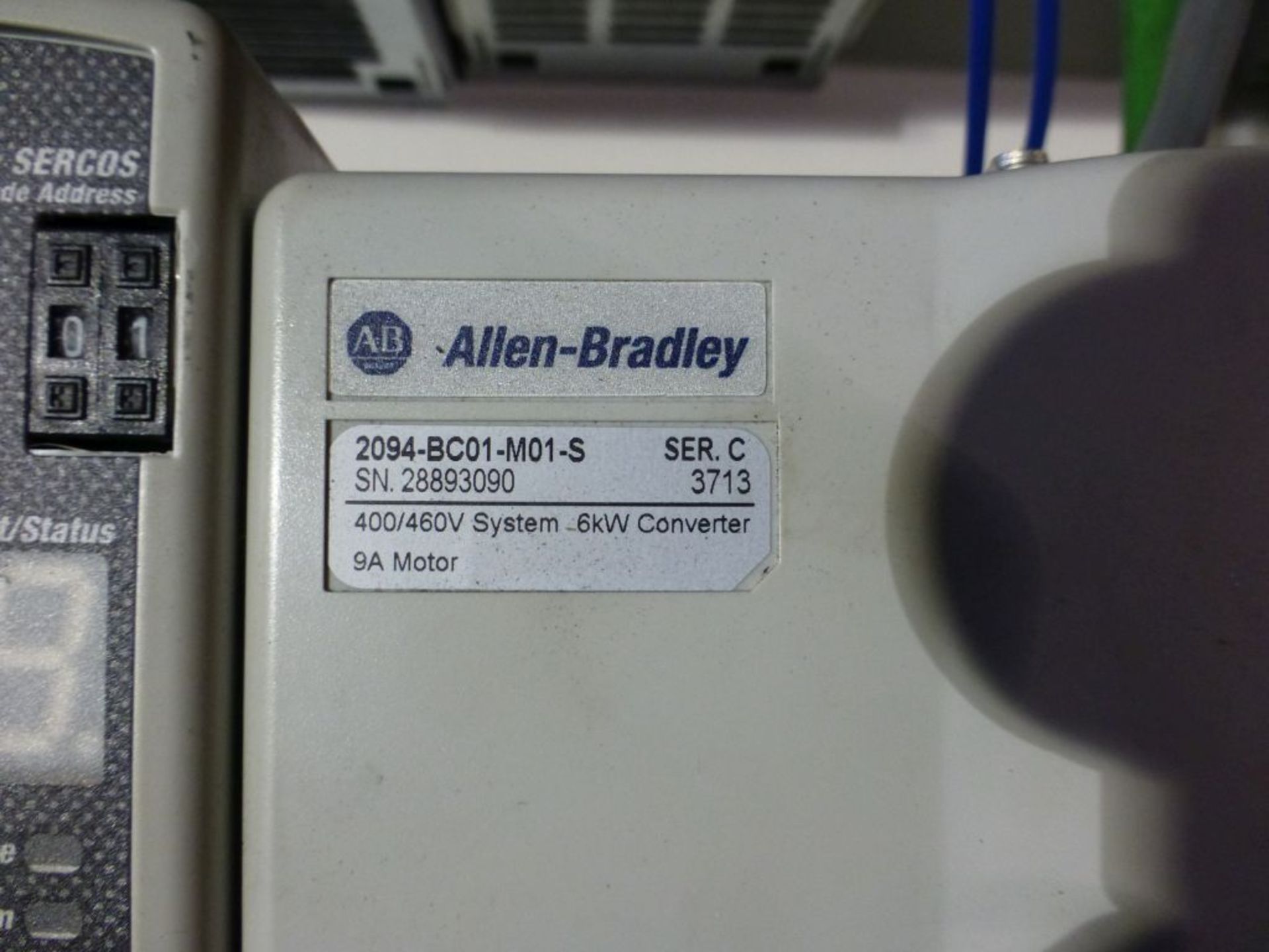 Lot of (2) Allen Bradley Kinetix 6000 Servo Drives | Cat No. 2094-BC01-M015; 650V - Image 6 of 6