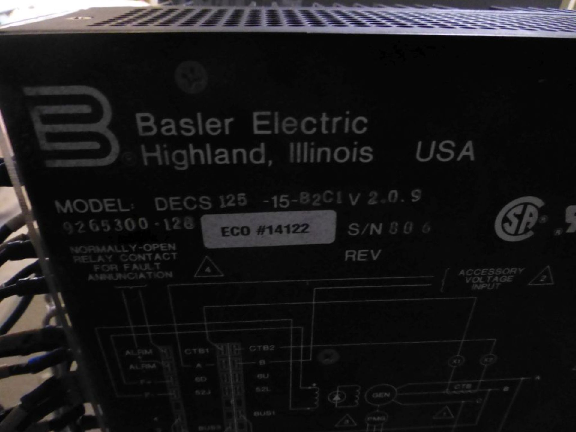 Lot of (2) Basler Electric DECS Components | (1) Power Module Part No. 9-2849-00-101; (1) Controller - Image 7 of 7