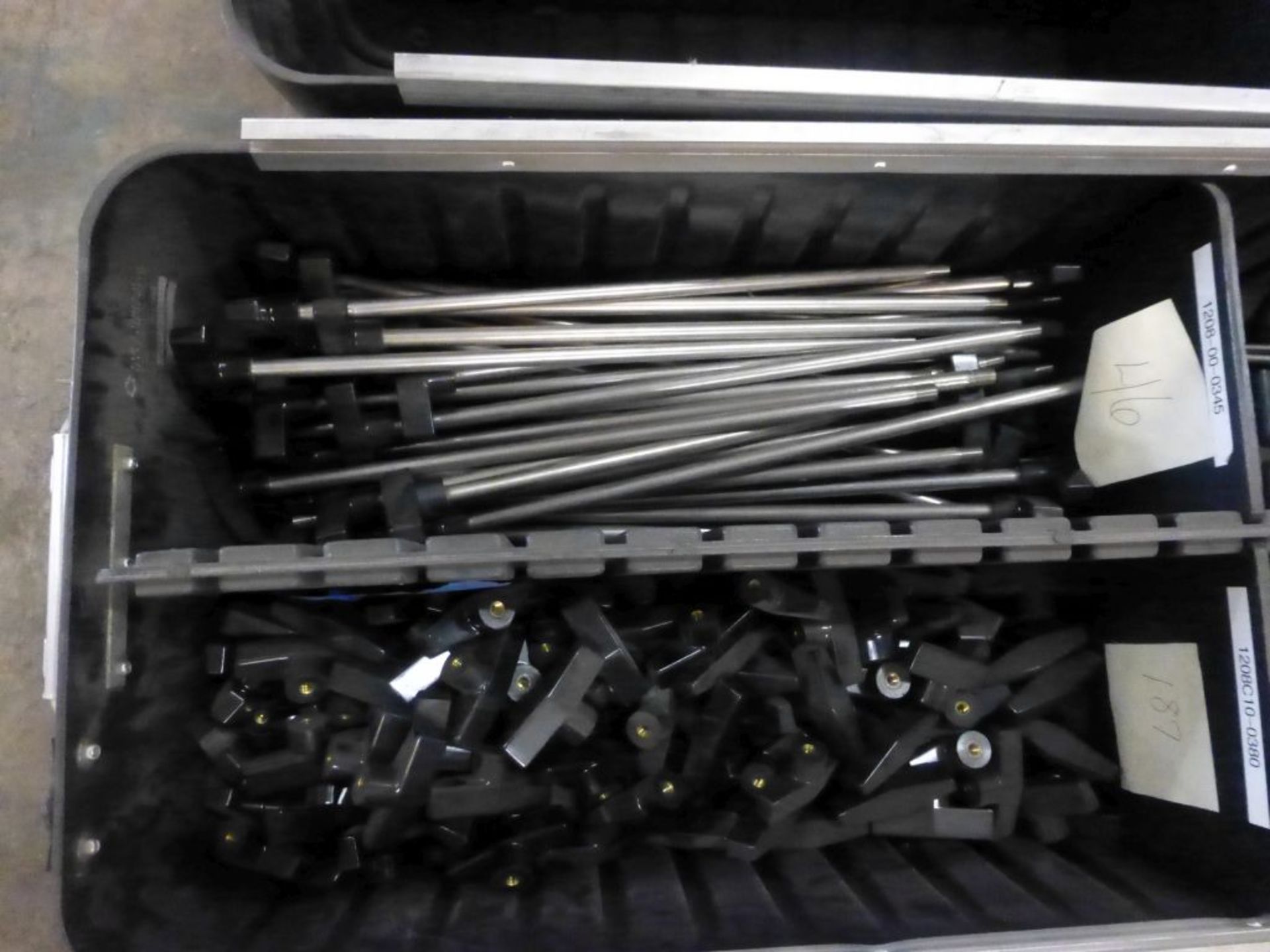 Lot of Assorted Components | Includes:; Mounting Brackets; Washers; Pipe Clamps; Lot Loading Fee: $5 - Image 8 of 10