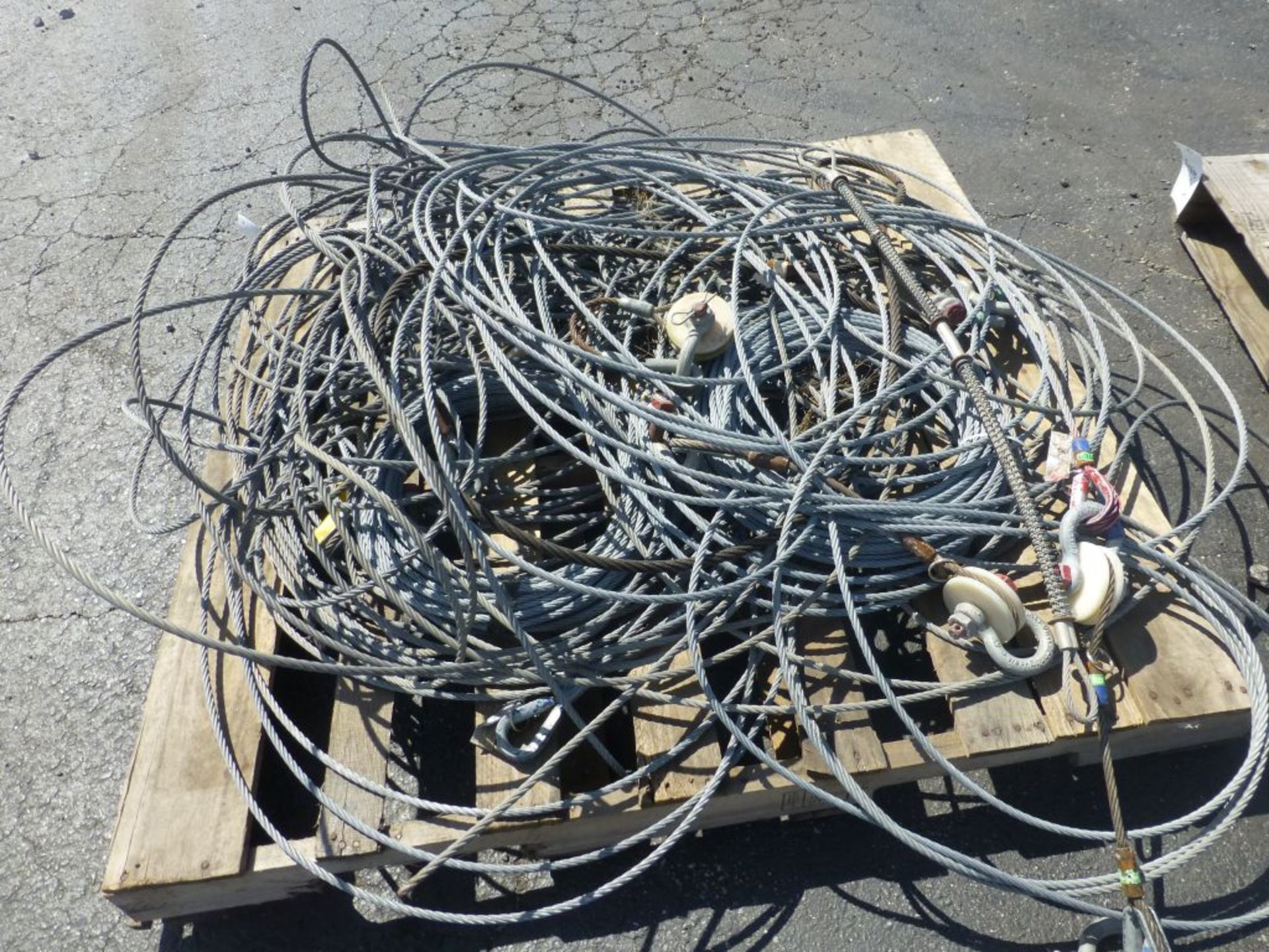 Lot of Assorted Hoist Cables - Image 2 of 8
