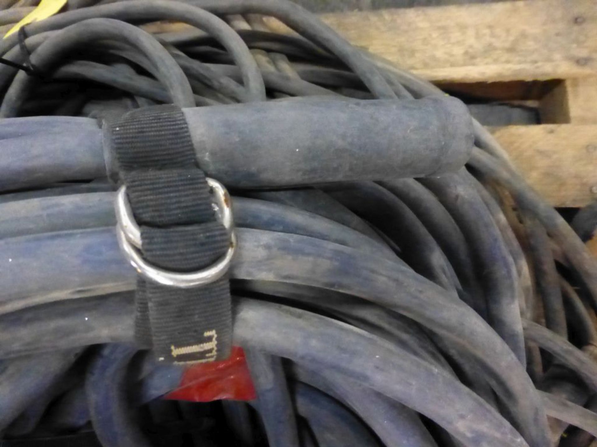 Lot of (10) 100' Welding Leads | 500 lbs; Majority are 2/0 - Image 6 of 7