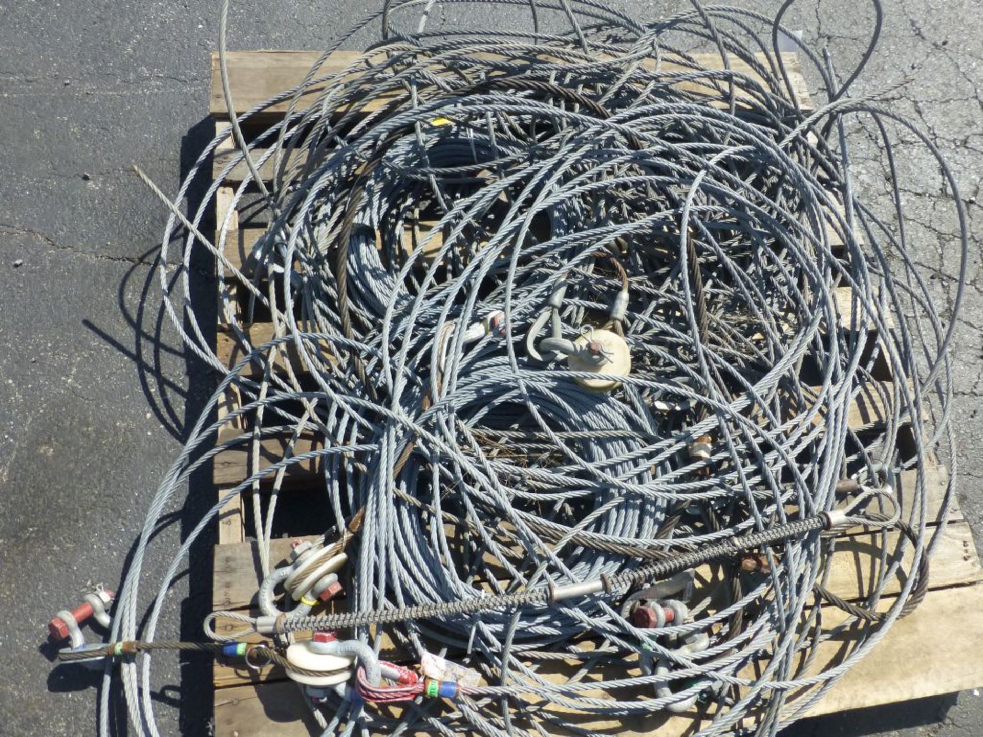 Lot of Assorted Hoist Cables - Image 4 of 8