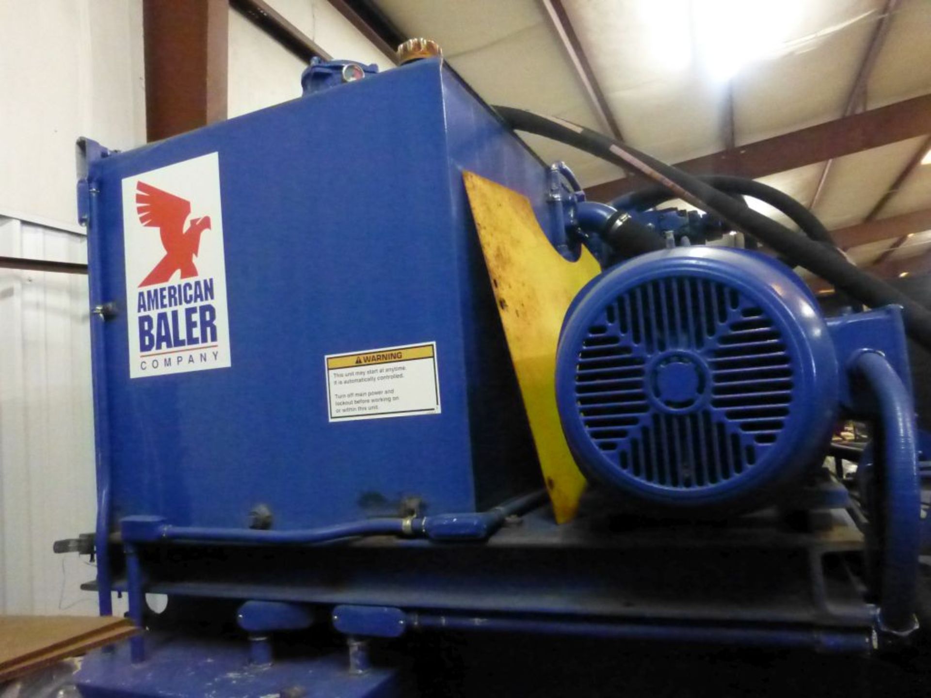 American Baler Co. Horizontal Baler w/Allen Bradley Control Panel | Model No. PAC4029730R; 575V; - Image 11 of 11