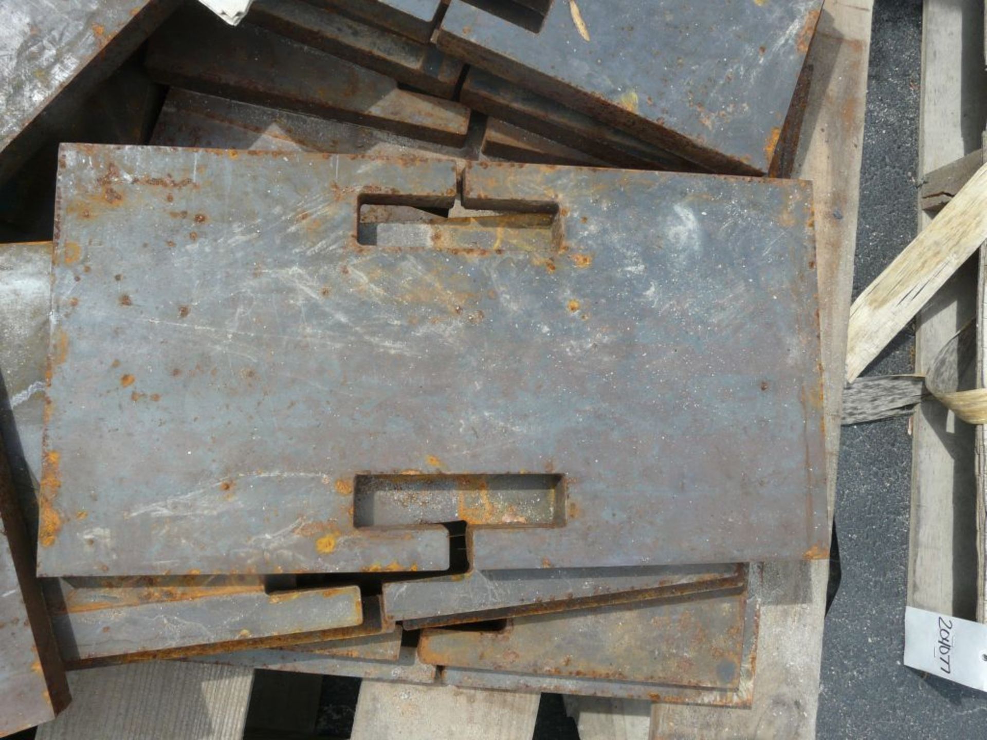 Lot of (30) Steel Plates - Image 3 of 3