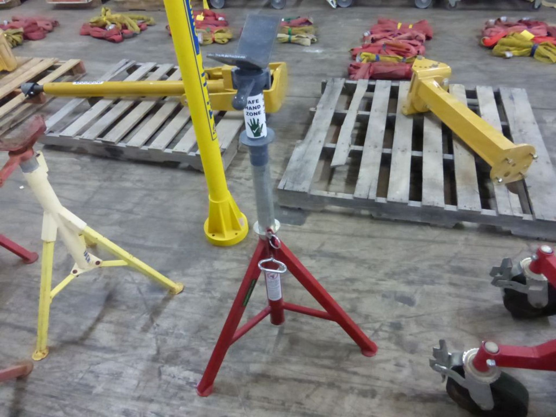 Lot of (2) B&B Steel Products Pipe Stands - Image 8 of 12