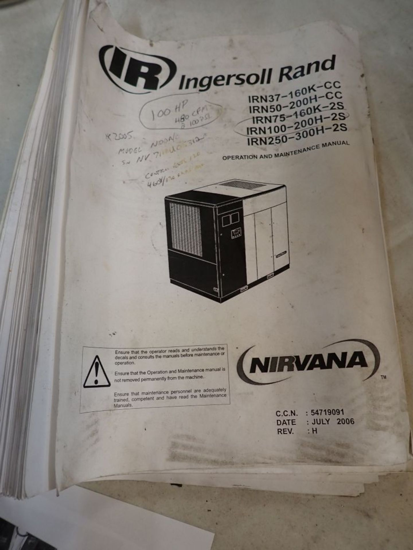 2005 Ingersoll Rand Nirvana Premium Air Compressor | 465 PSI - Image 17 of 17