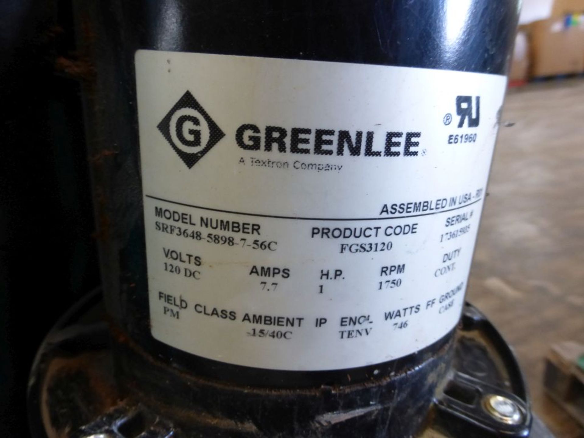 Greenlee 855GX Intellibender Electric Pipe Bender | 120V - Image 14 of 16