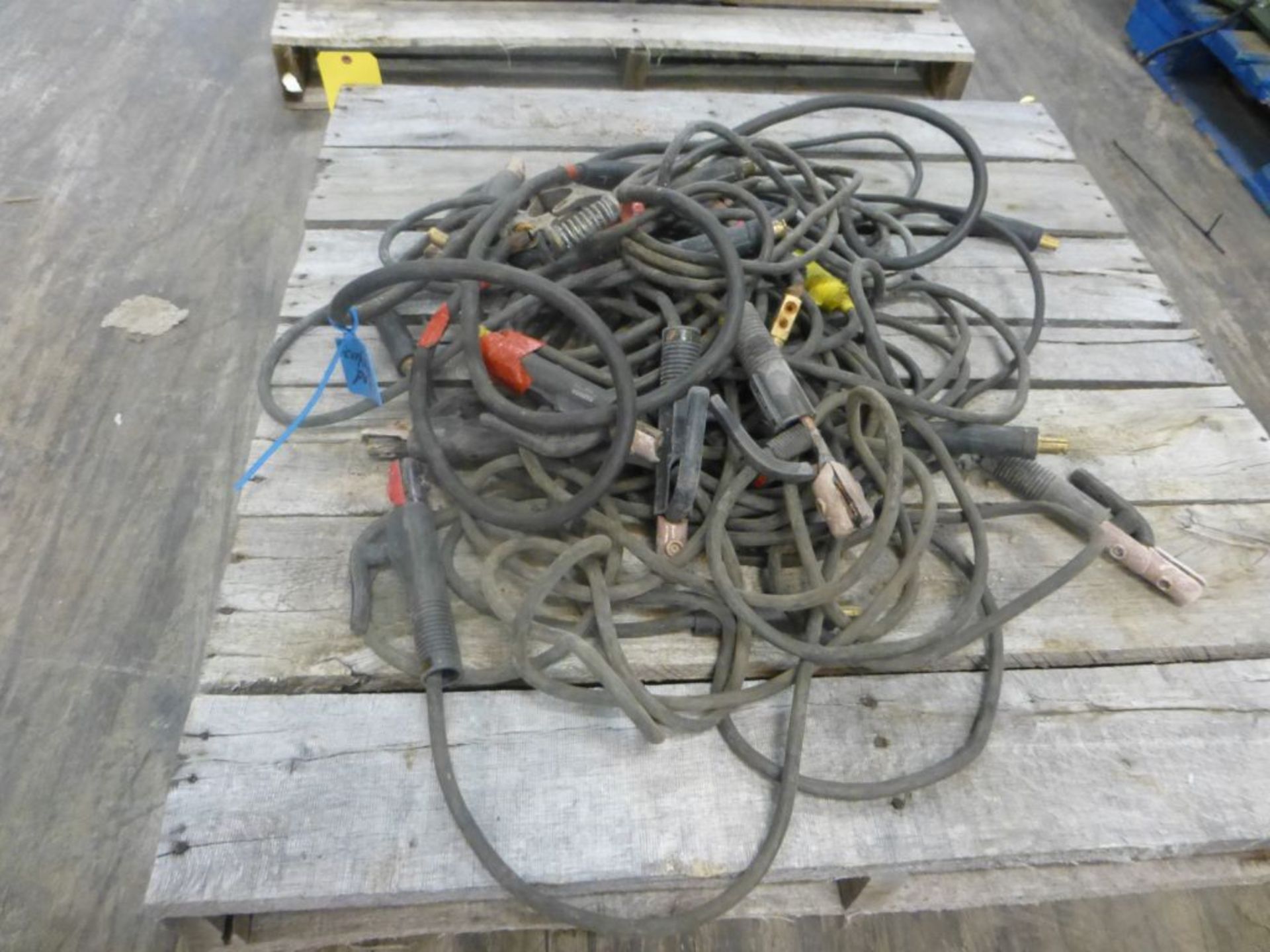 Lot of (10) Stick Set Up Welding Leads | Approx 125 lbs - Image 3 of 7