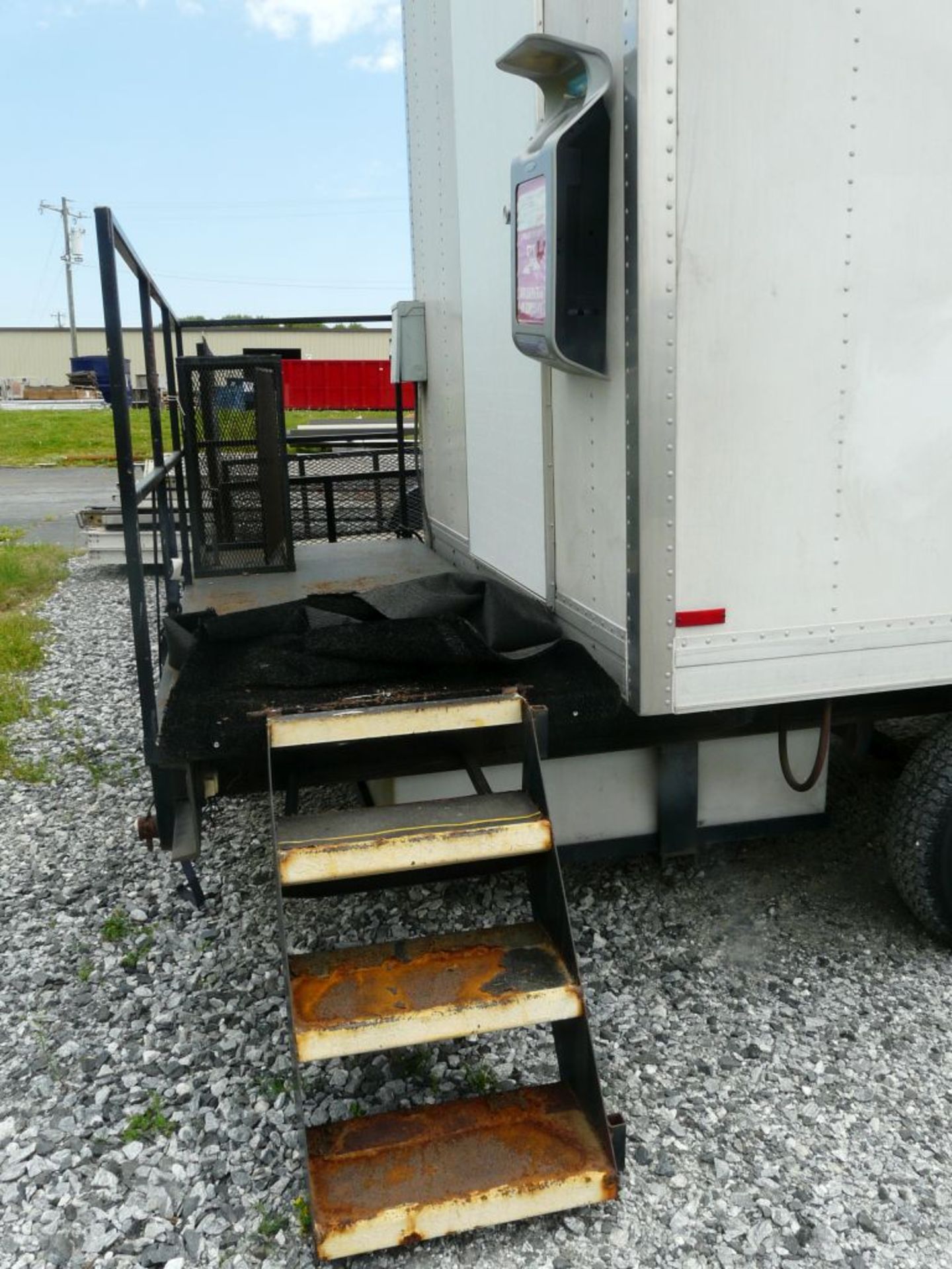 Single Axle Trailer with Two Bathroom/Shower Areas | Includes 75 Gallon Water Heater; Pintle Hitch - Image 4 of 13