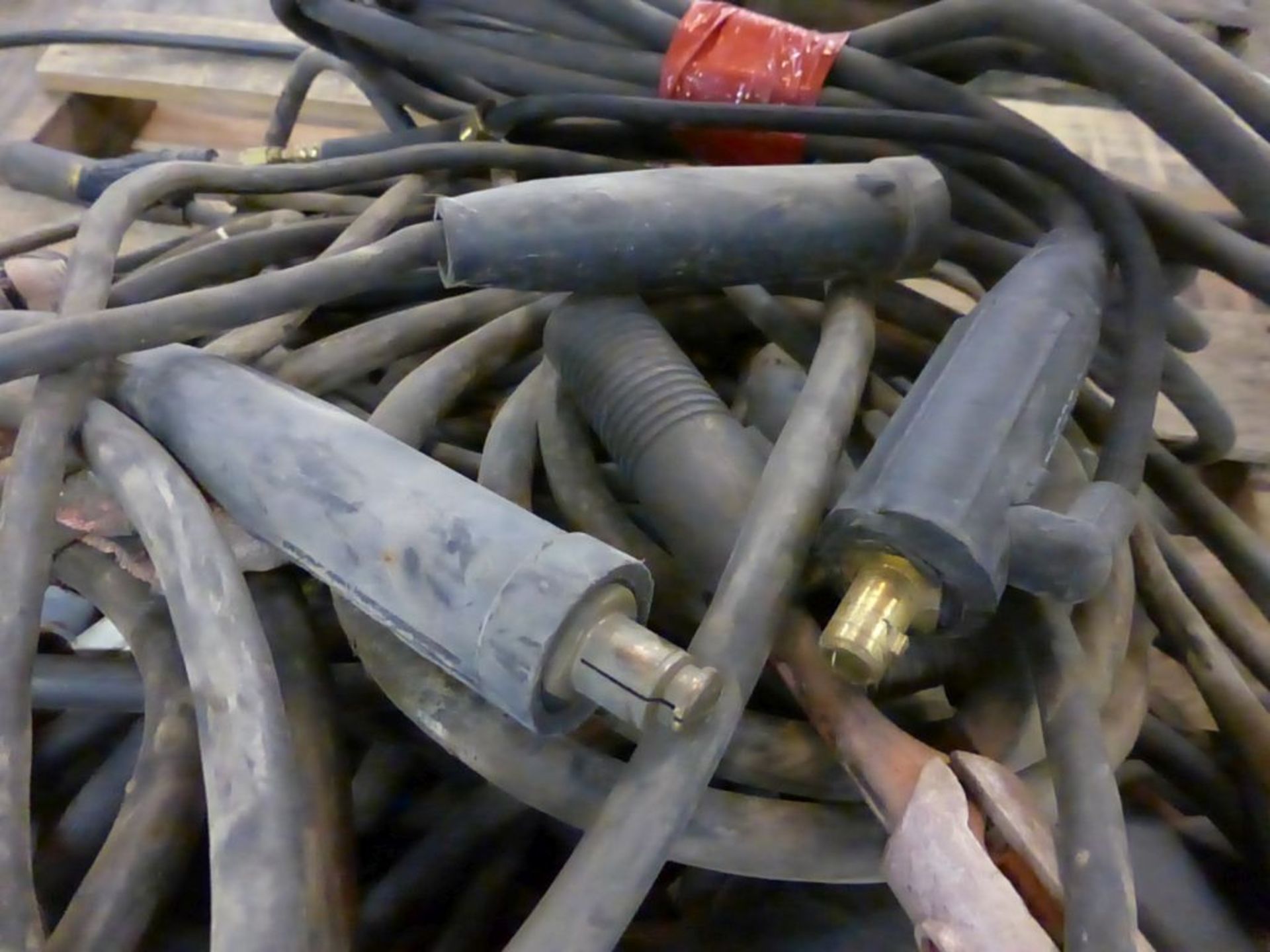 Lot of (10) Stick and Ground Welding Leads - Image 4 of 10