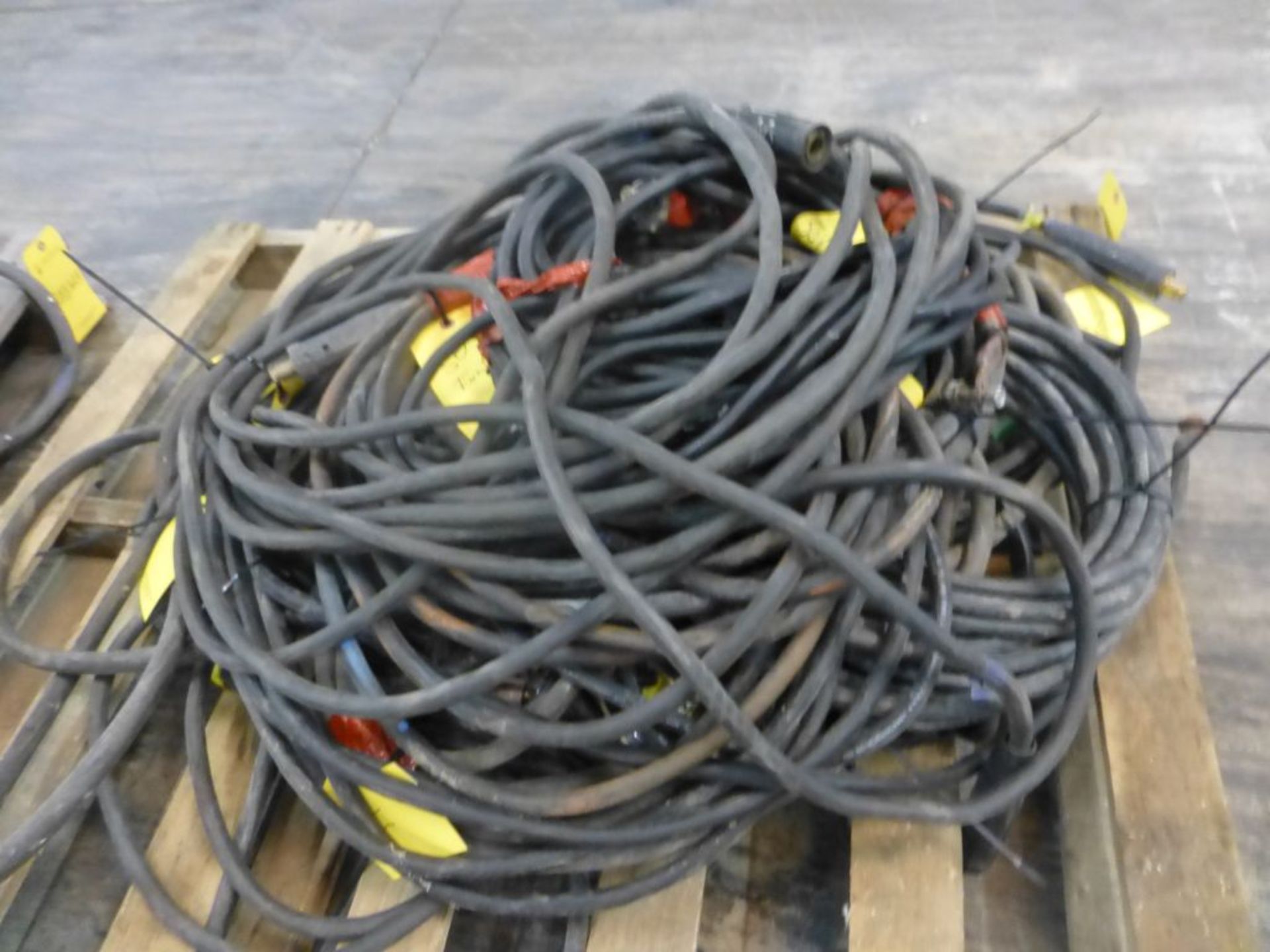 Lot of (10) 50' Welding Leads | 362 lbs; Majority are 2/0 - Image 4 of 7