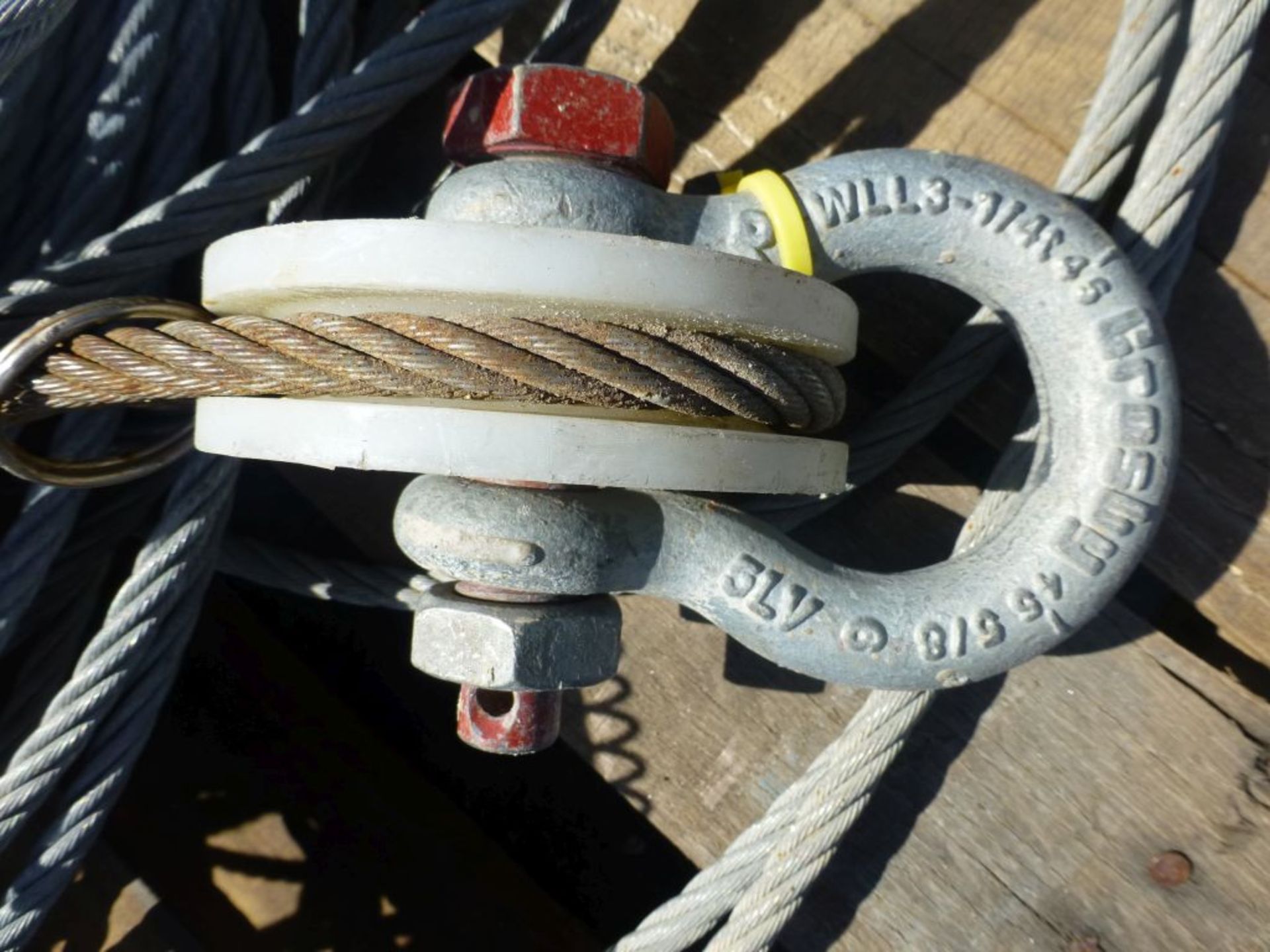 Lot of Assorted Hoist Cables - Image 8 of 8