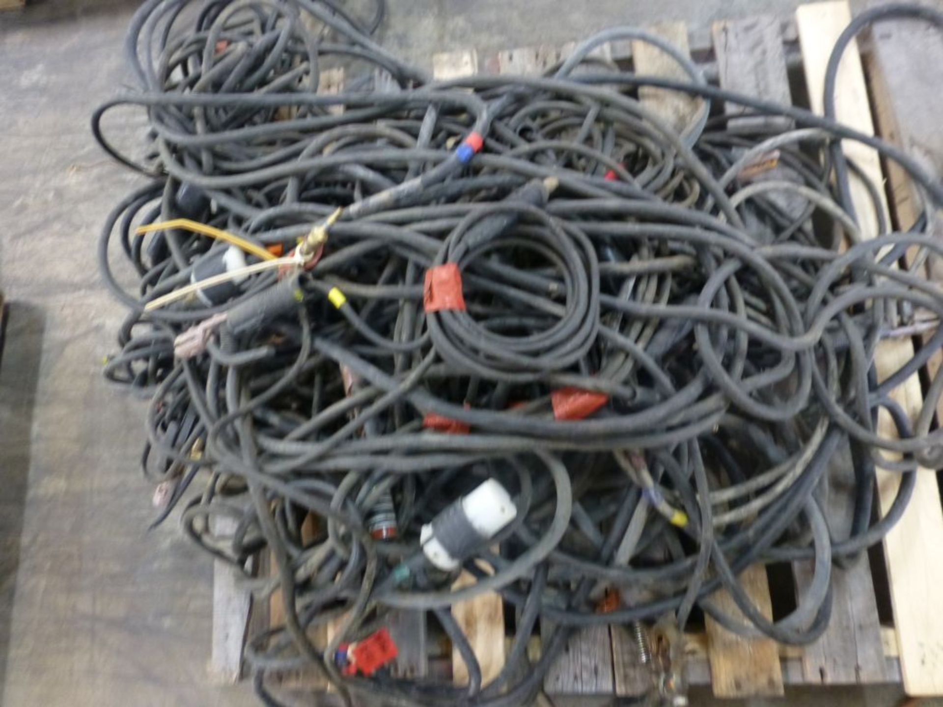 Lot of (10) Assorted Ground and Stick Welding Leads - Image 5 of 5