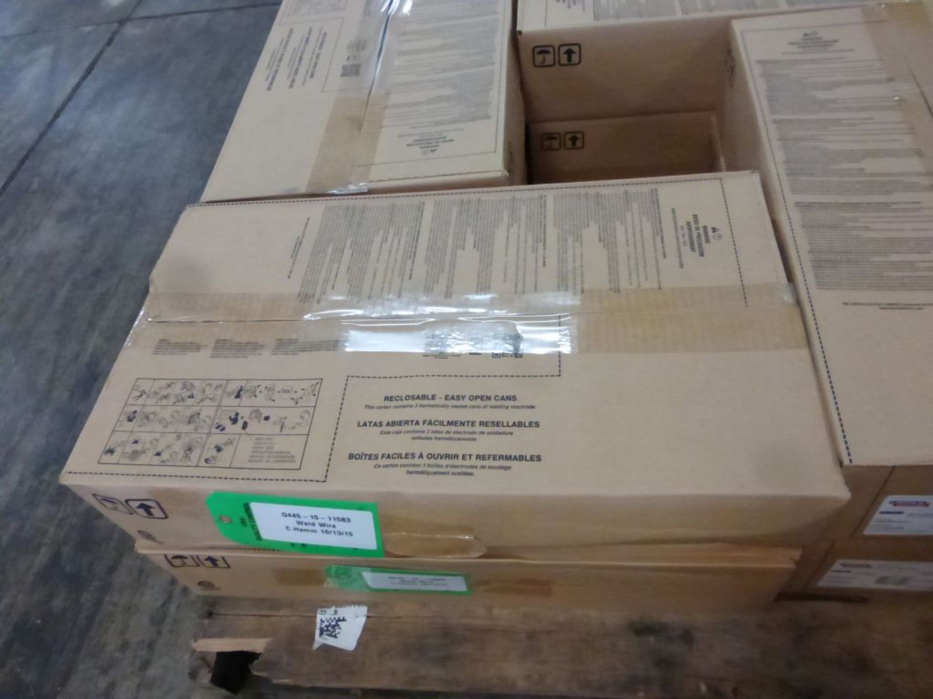 Lot of (8) Boxes of Lincoln Electric Techalloy 606 Welding Wire | Stock No. TG6060936551; 3/32" x - Image 10 of 12