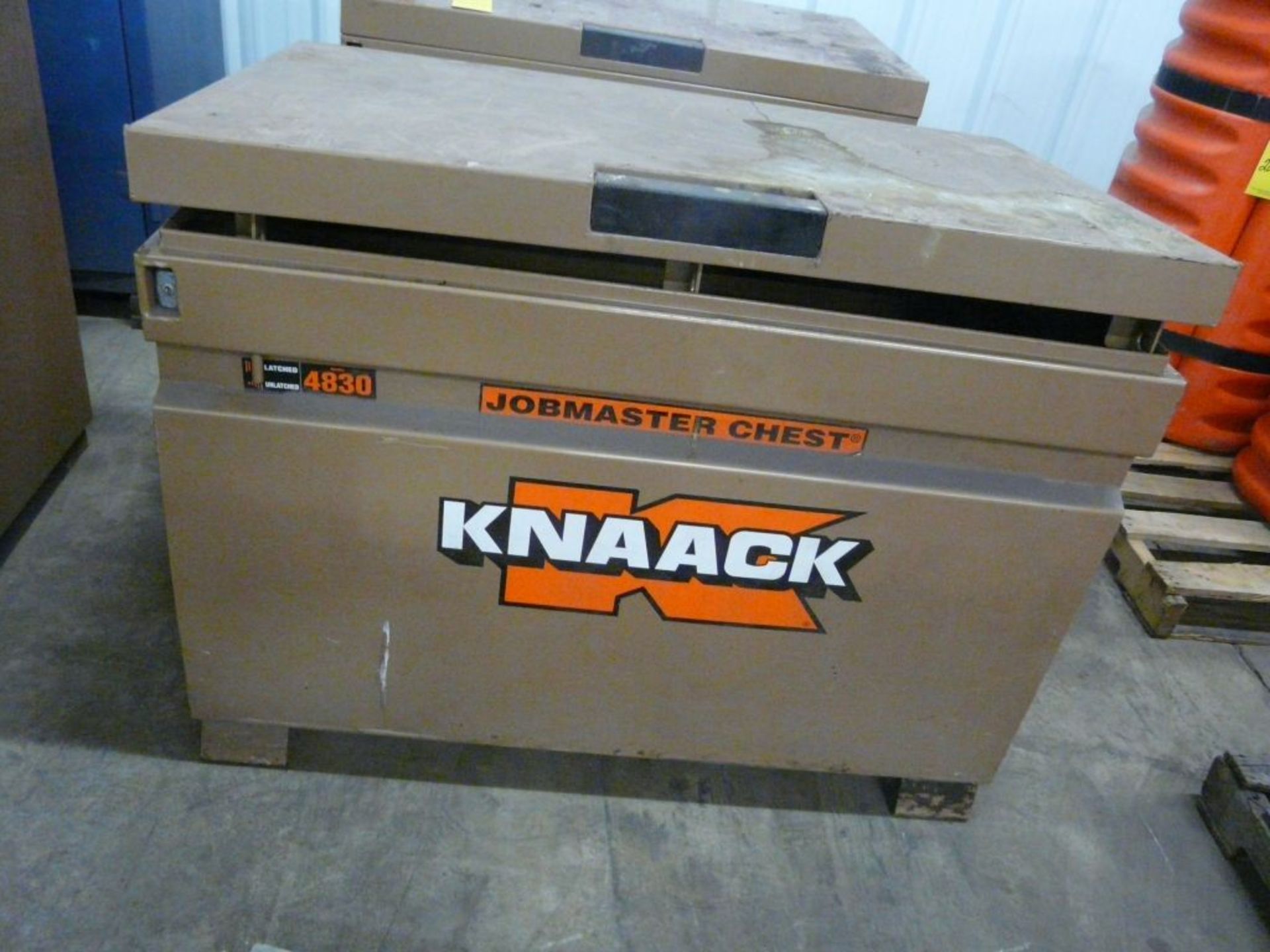 Knaack Job Box | Part No. 4830; 4'L x 30-1/2"W x 35"H