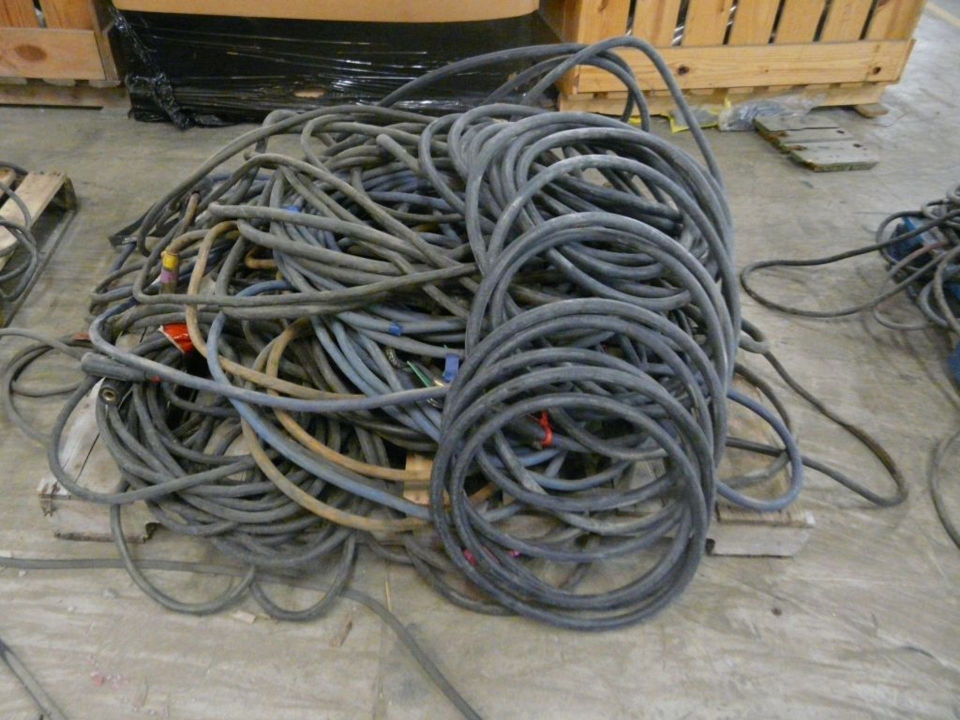 Lot of (10) 50' Welding Leads | 362 lbs; Majority are 2/0 - Image 3 of 3