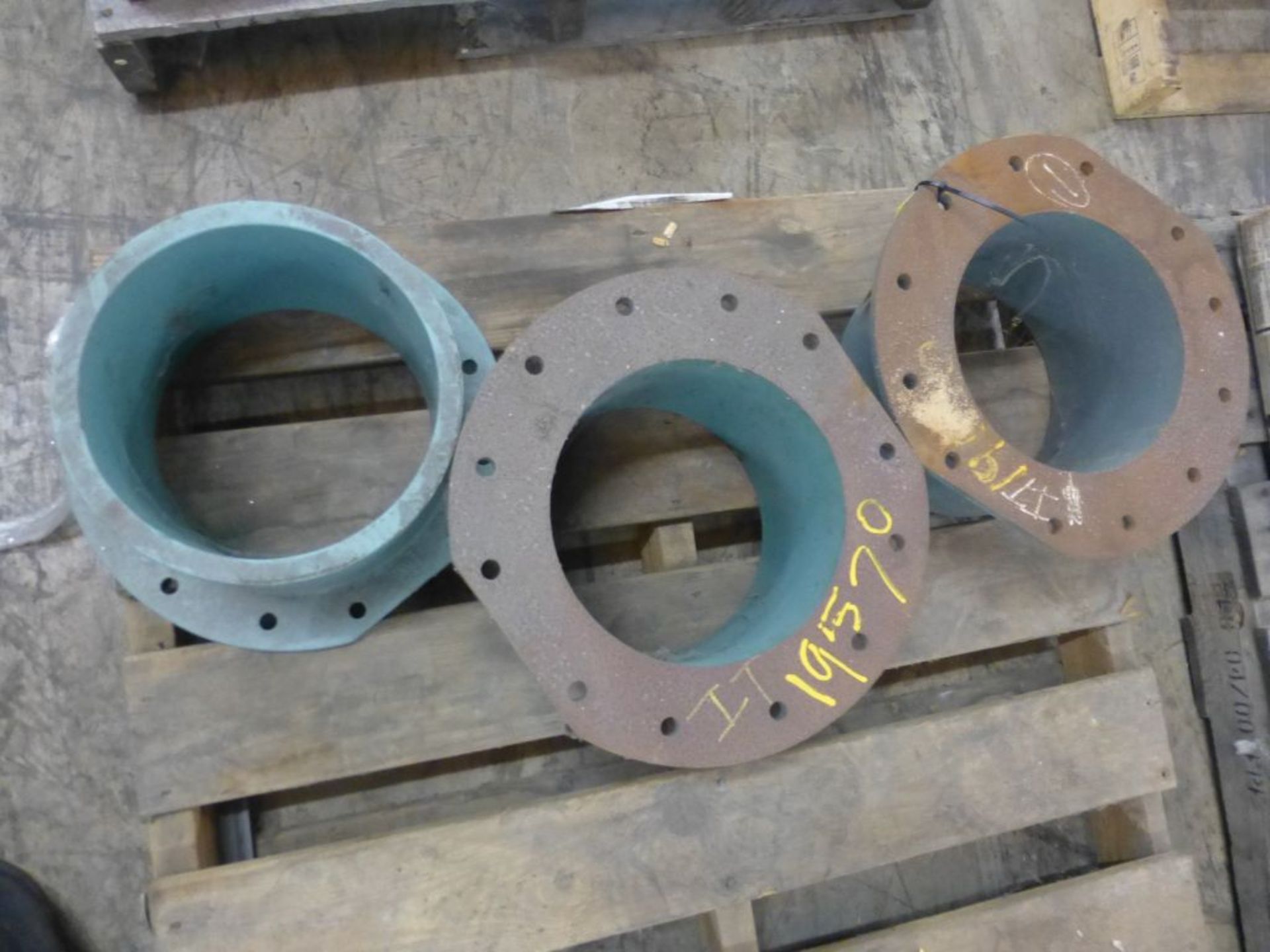 Lot of (3) Steel Flanges - Image 6 of 8