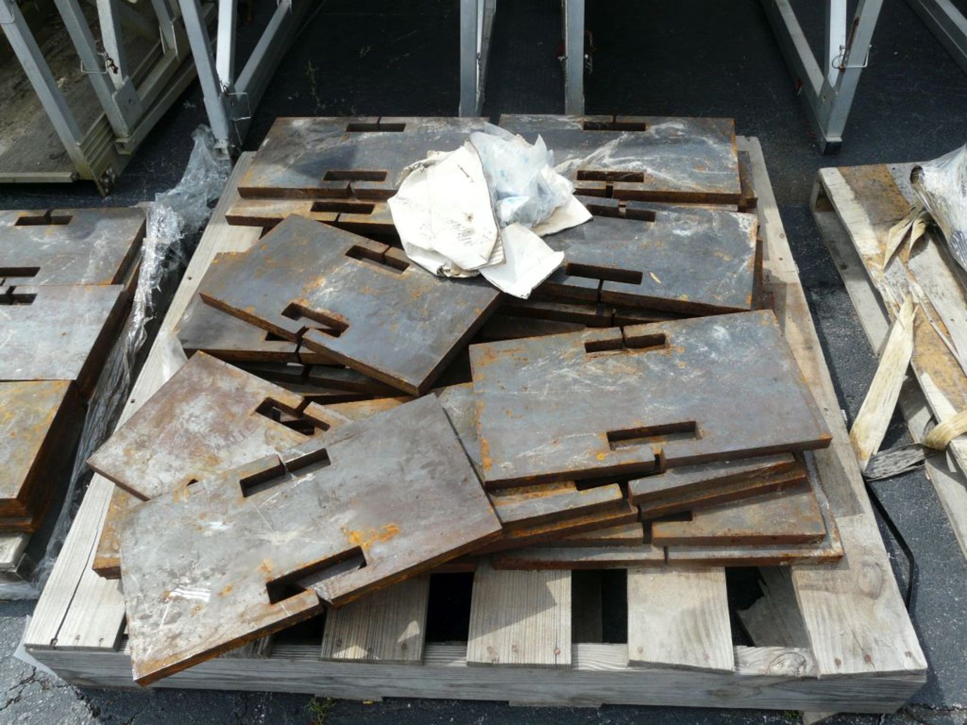 Lot of (30) Steel Plates - Image 2 of 3