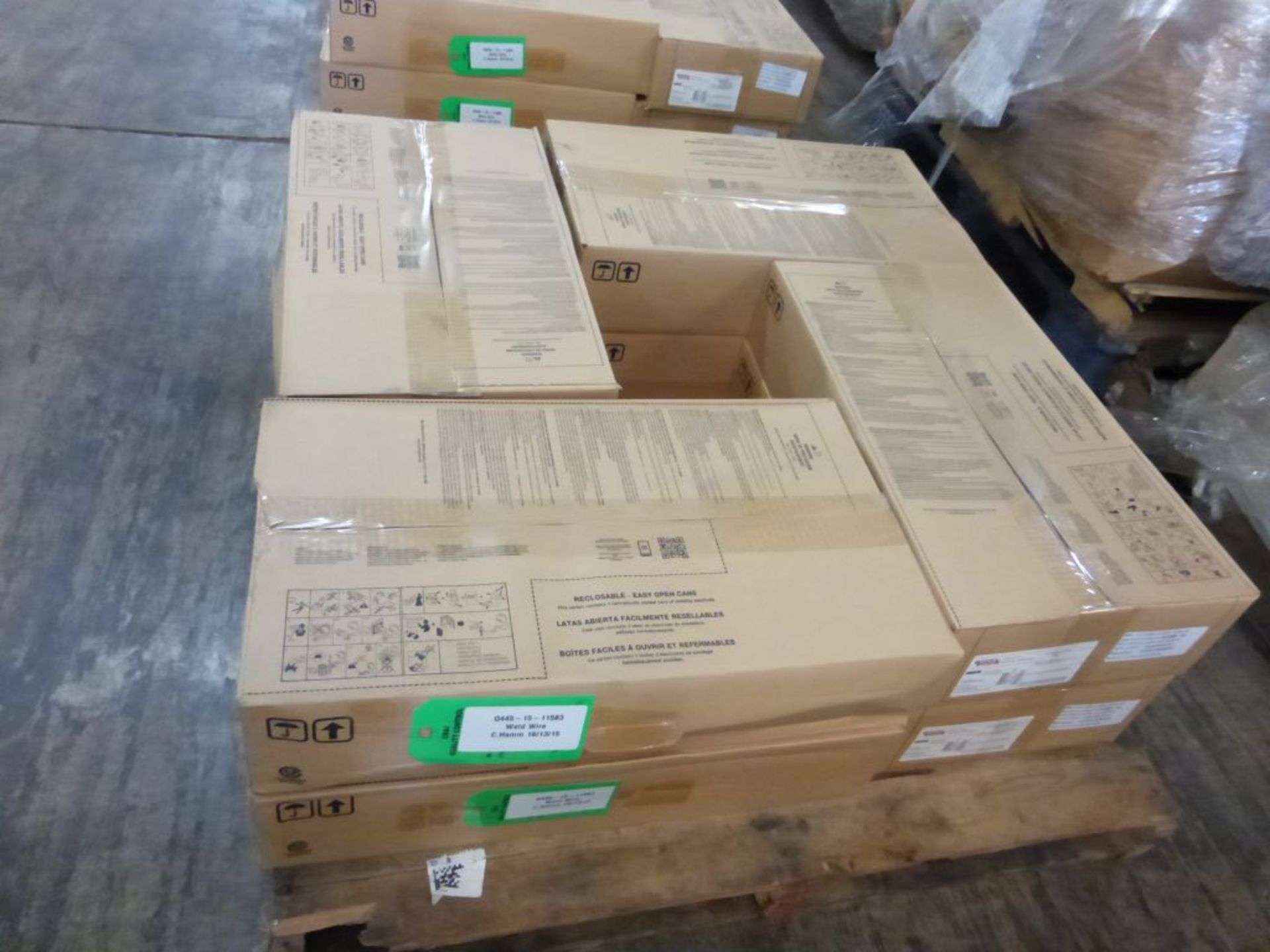 Lot of (8) Boxes of Lincoln Electric Techalloy 606 Welding Wire | Stock No. TG6060936551; 3/32" x - Image 3 of 12