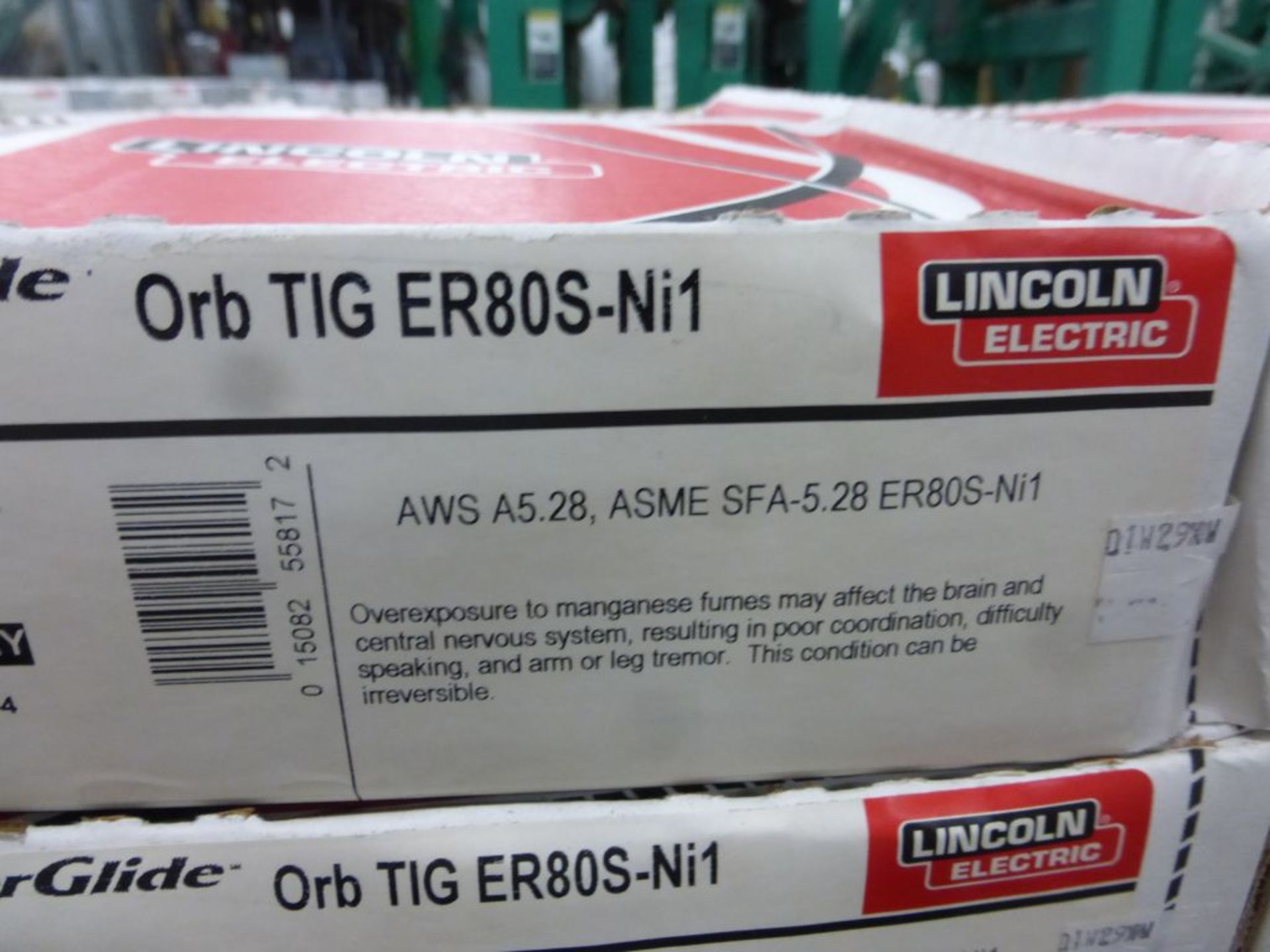 Lot of (24) Spools of Lincoln Electric Super Glide ORB TIGER80S-Ni1 Welding Wire | Model No. - Image 12 of 12