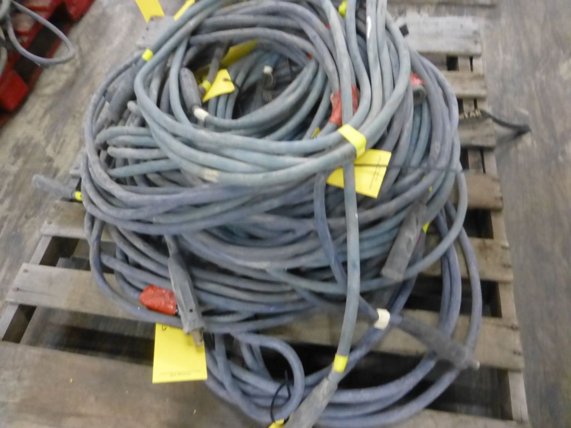 Lot of (10) 50' Welding Leads | 362 lbs; Majority are 2/0 - Image 3 of 5