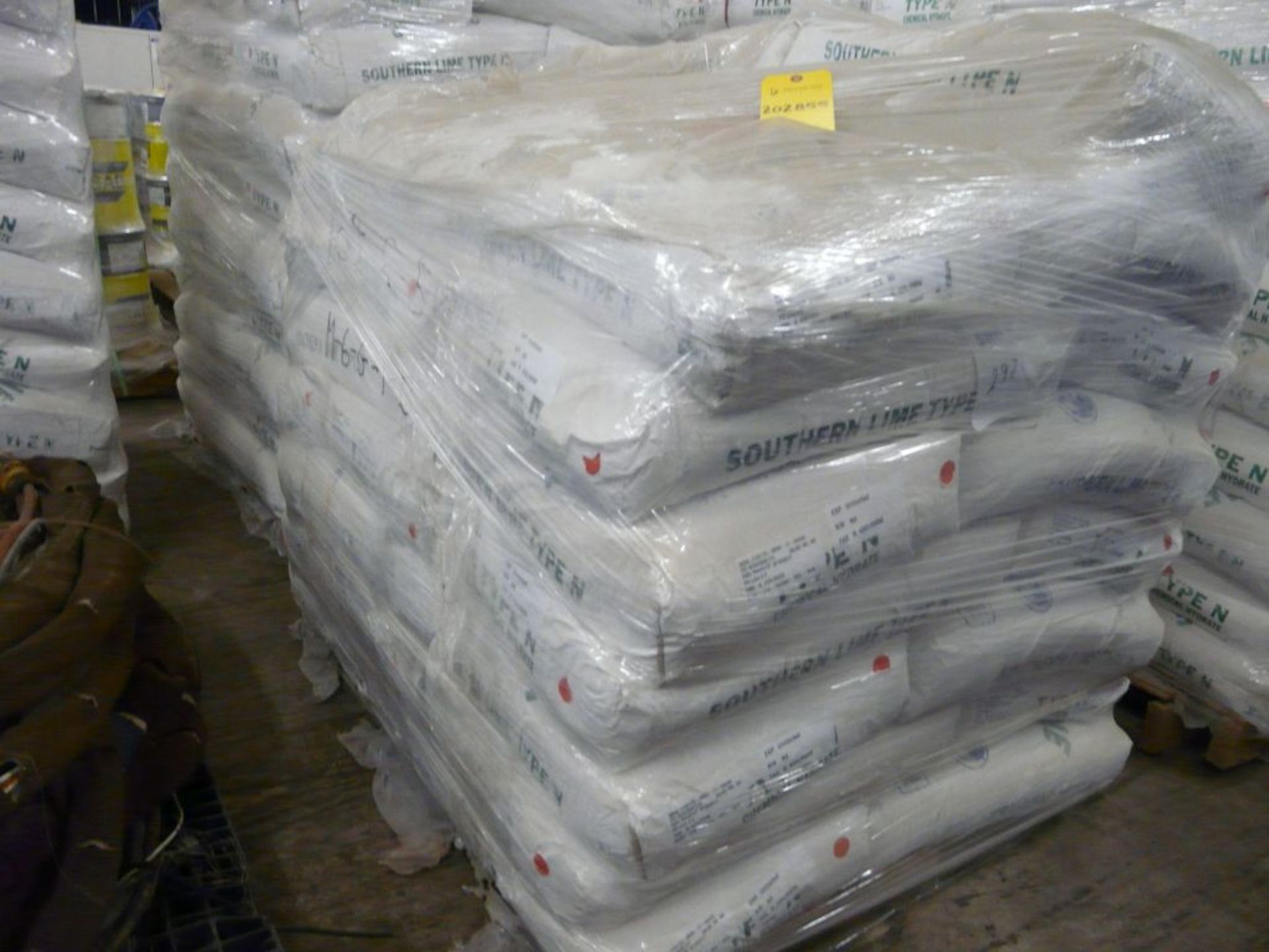 Lot of Approx (35) 50 lb Bags of Southern Lime Type N Chemical Hydrate