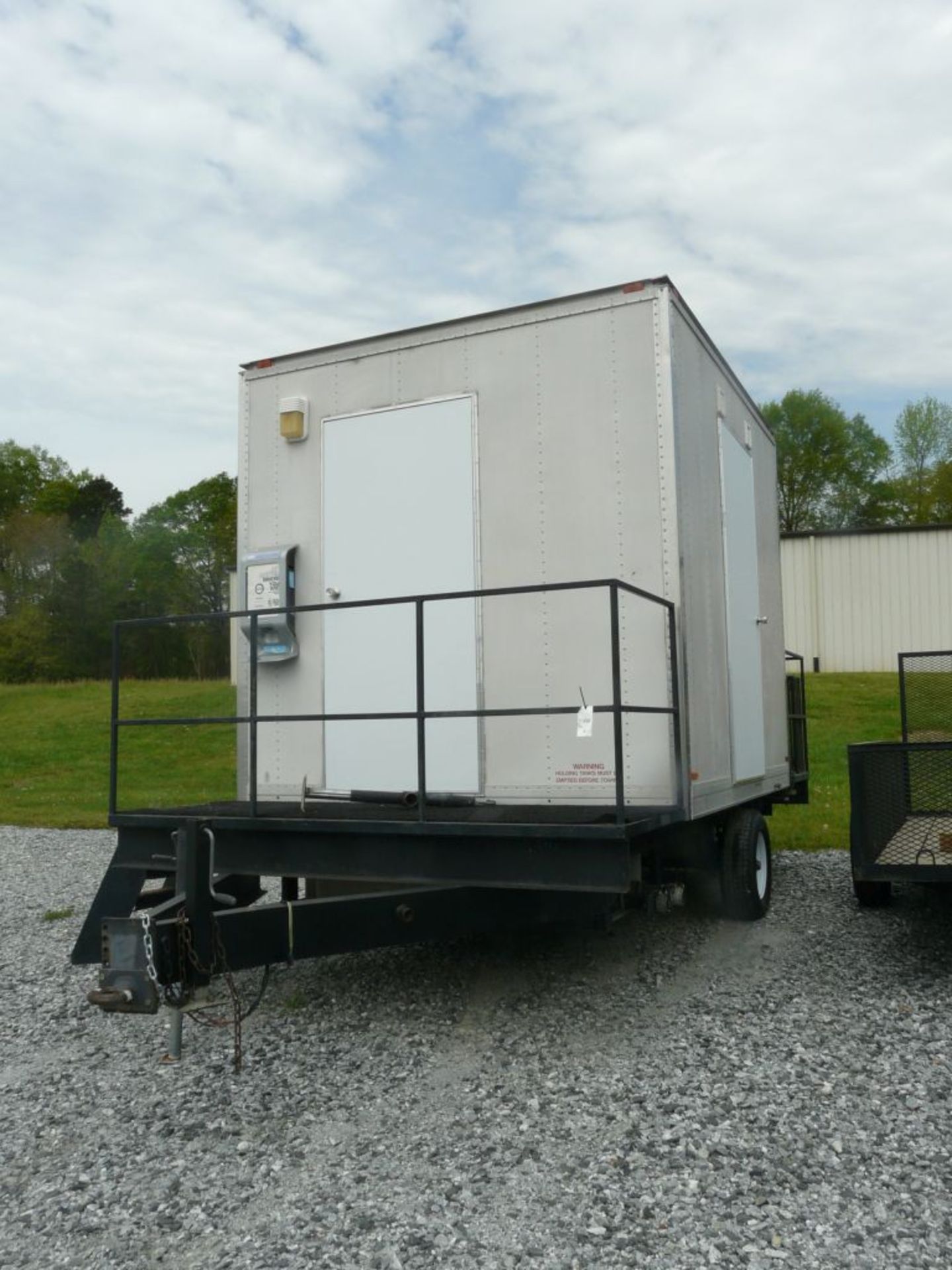 Single Axle Trailer with Two Bathroom/Shower Areas | Includes 75 Gallon Water Heater; Pintle Hitch - Image 2 of 13