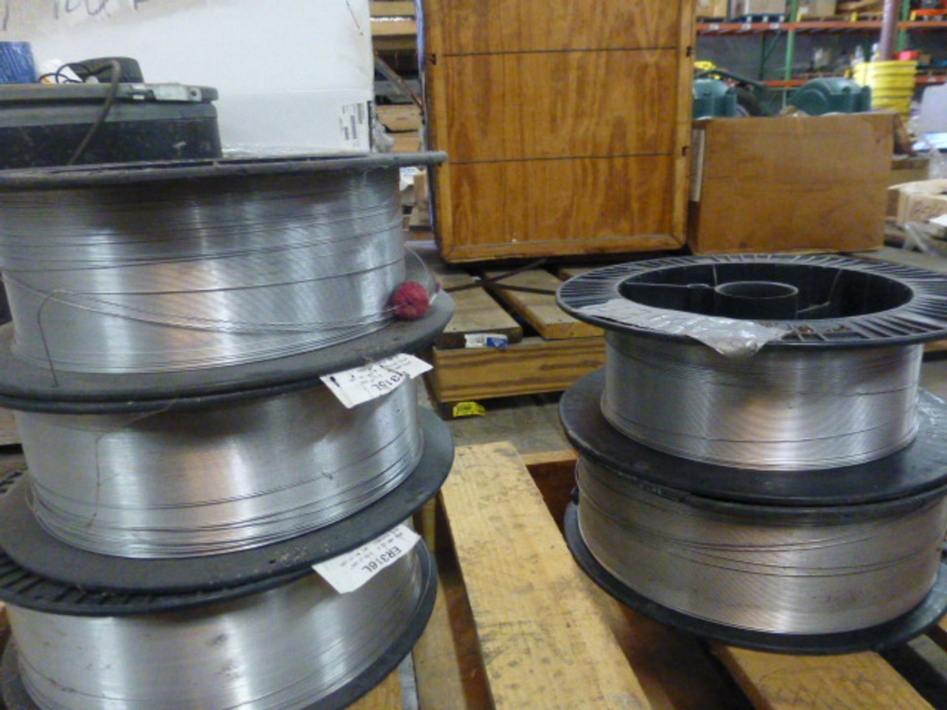 Lot of (5) Spools of Washington Alloy Welding Wire | Part No. TS-316L 093; ER316L; Spec: AWS A5-9 - Image 3 of 5