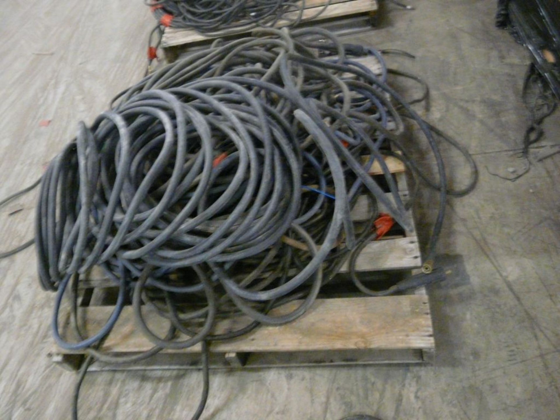 Lot of (10) 50' Welding Leads | 362 lbs; Majority are 2/0