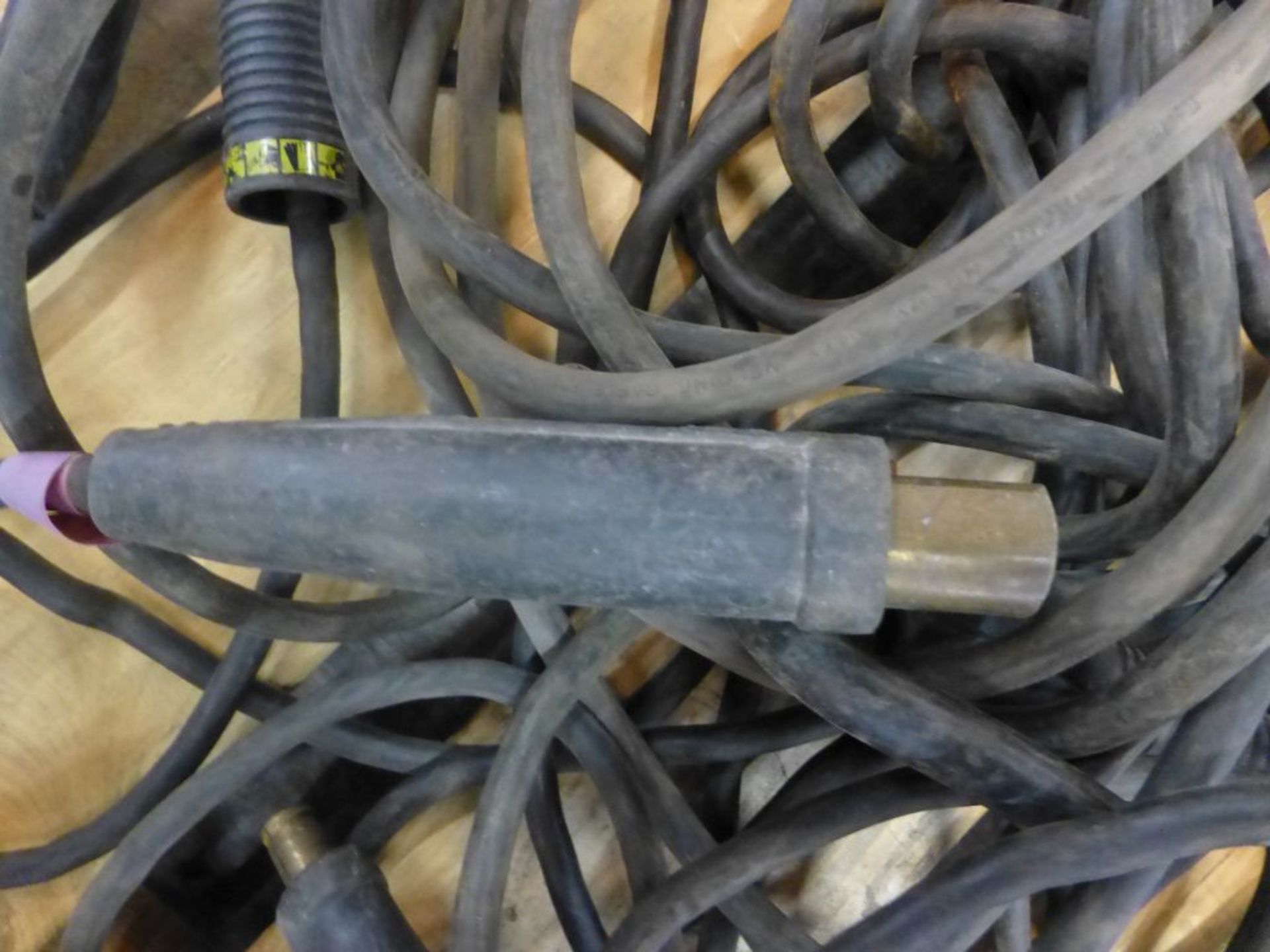 Lot of (10) Stick Set Up Welding Leads | Approx 125 lbs - Image 5 of 5