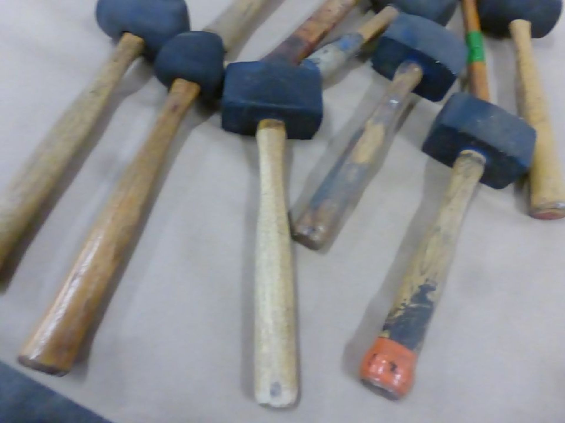 Lot of (10) Assorted Rubber Mallets - Image 7 of 9