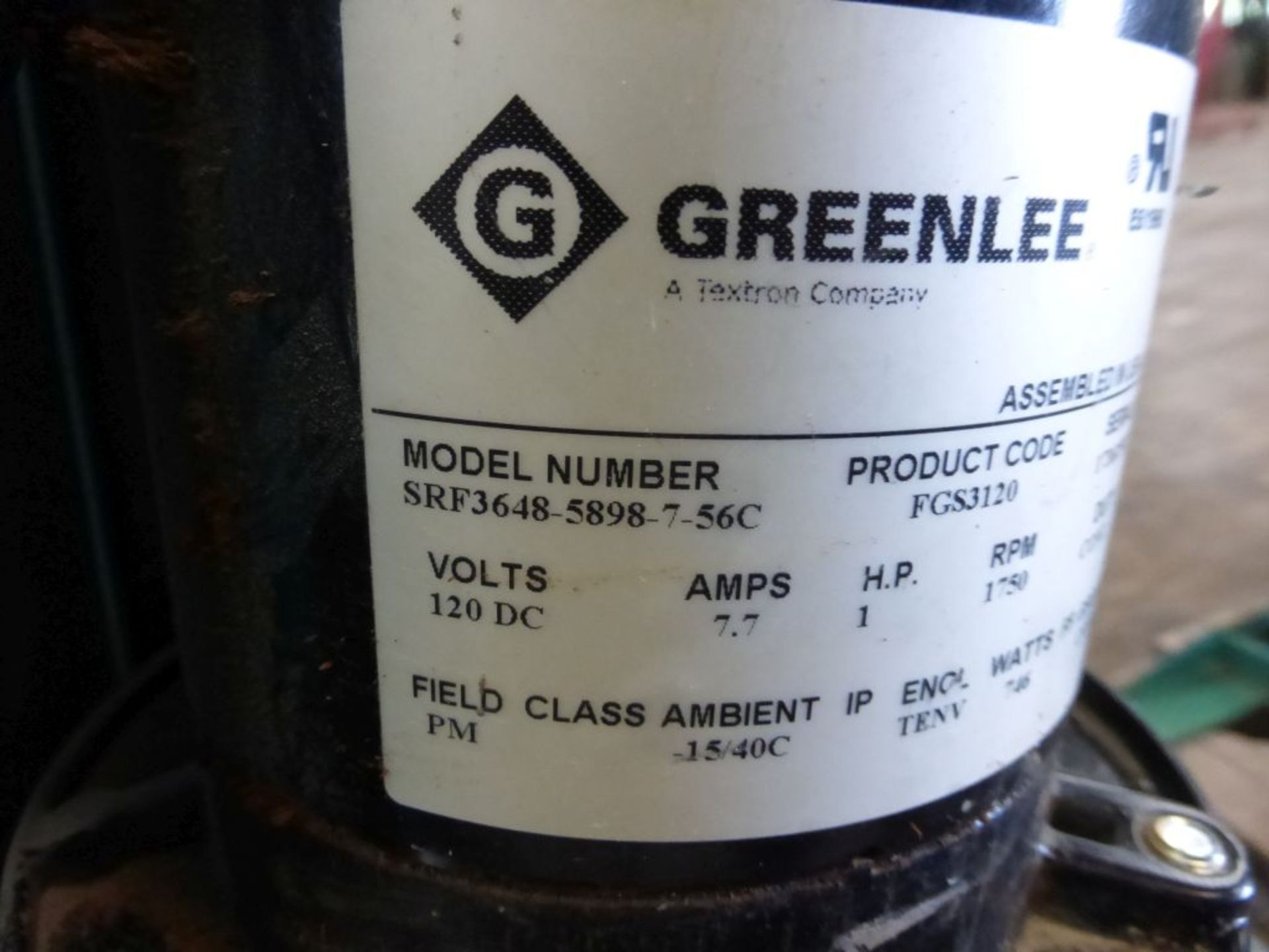 Greenlee 855GX Intellibender Electric Pipe Bender | 120V - Image 15 of 16