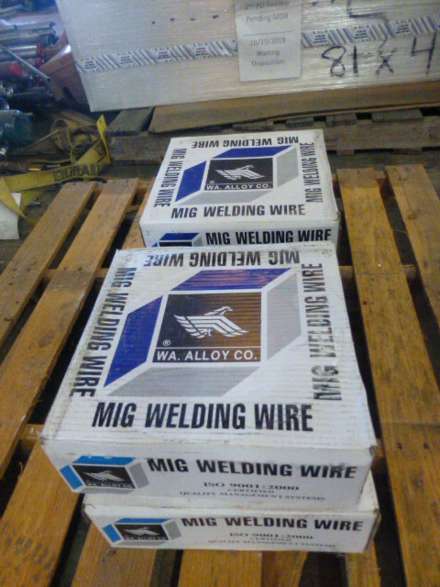 Lot of (4) Spools of Washington Alloy Co Mig Welding Wires | Part No. TS 316L 093; Spec: AWS A5-9 - Image 3 of 4