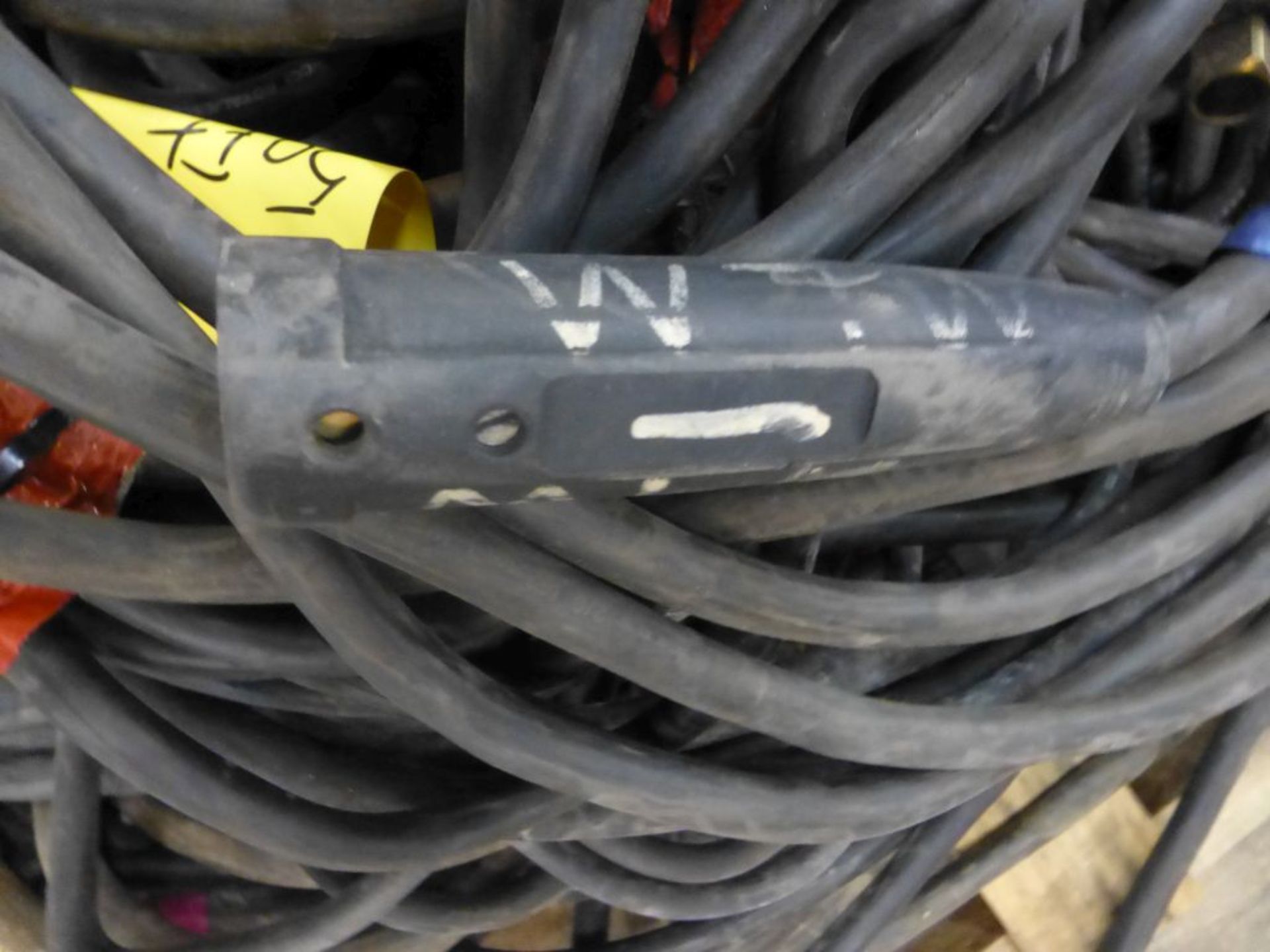 Lot of (10) 50' Welding Leads | 362 lbs; Majority are 2/0 - Image 7 of 7