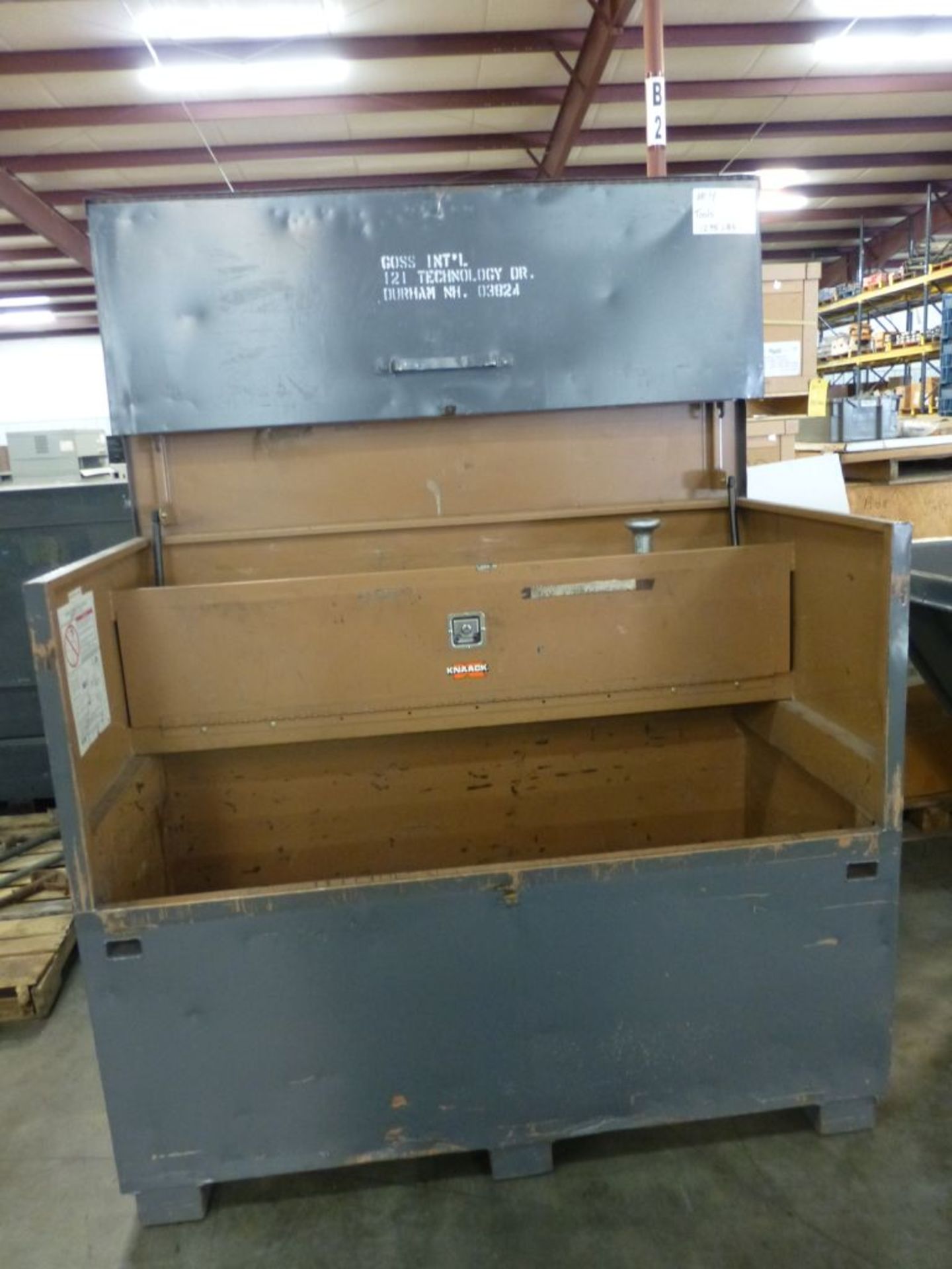 Knaack Job Box | Part No. 14-00001; 48"H x 30"W x 60"L