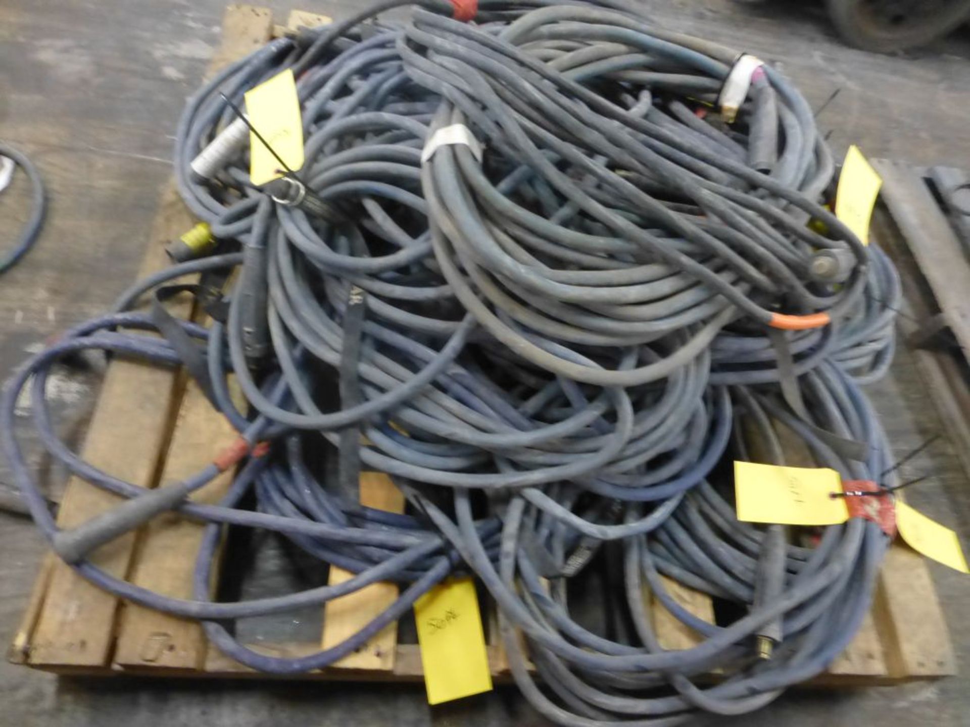 Lot of (10) 50' Welding Leads | 362 lbs; Majority are 2/0 - Image 4 of 6