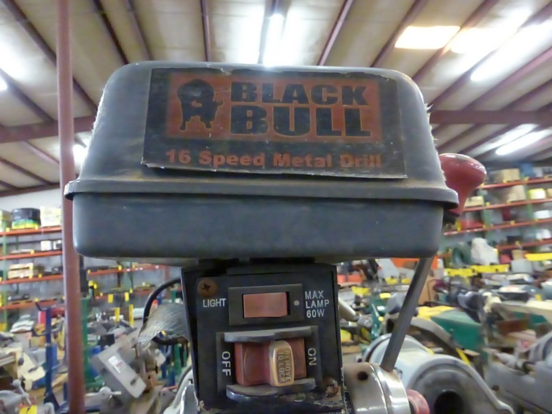 Black Bull 16-Speed Floor Drill Press | 8/5" Chuck Capacity; 120V; 1PH - Image 8 of 8