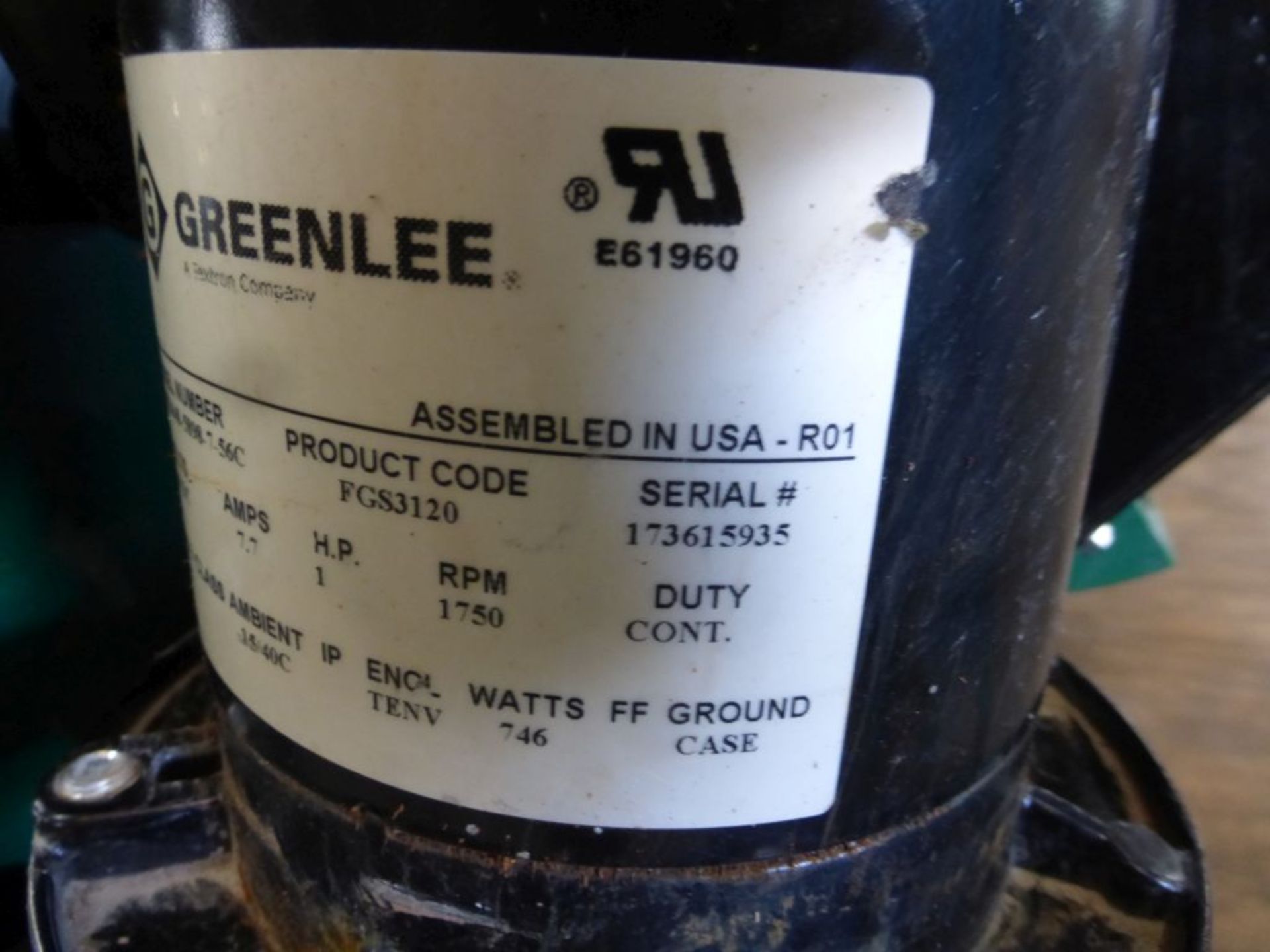 Greenlee 855GX Intellibender Electric Pipe Bender | 120V - Image 16 of 16