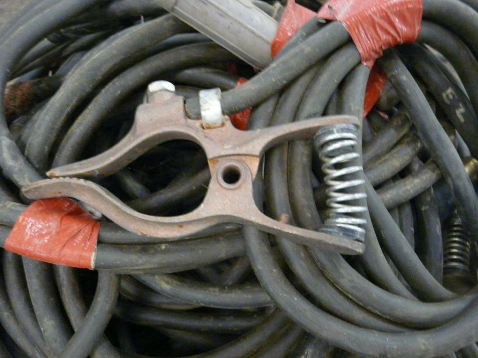 Lot of (10) Stick and Ground Welding Leads - Image 2 of 3