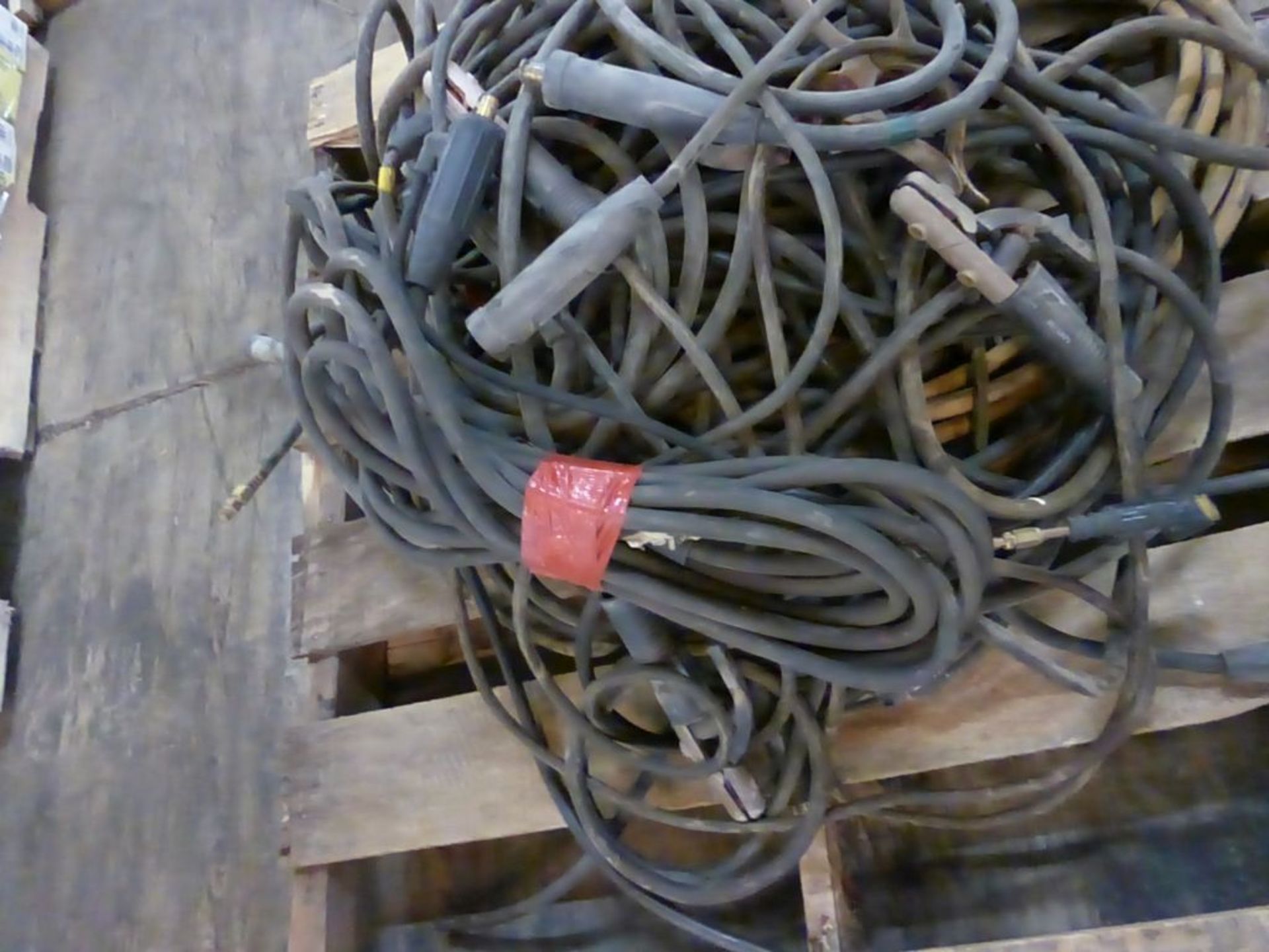 Lot of (10) Stick and Ground Welding Leads - Image 7 of 10