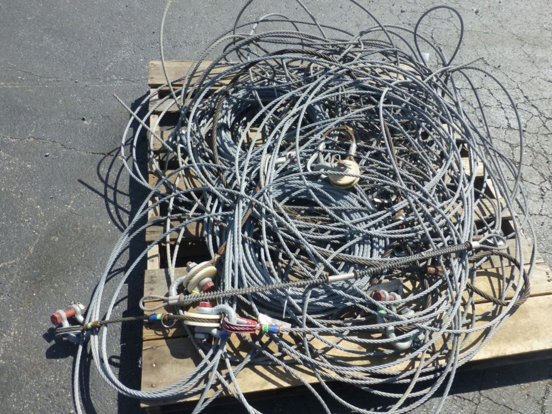 Lot of Assorted Hoist Cables - Image 3 of 8