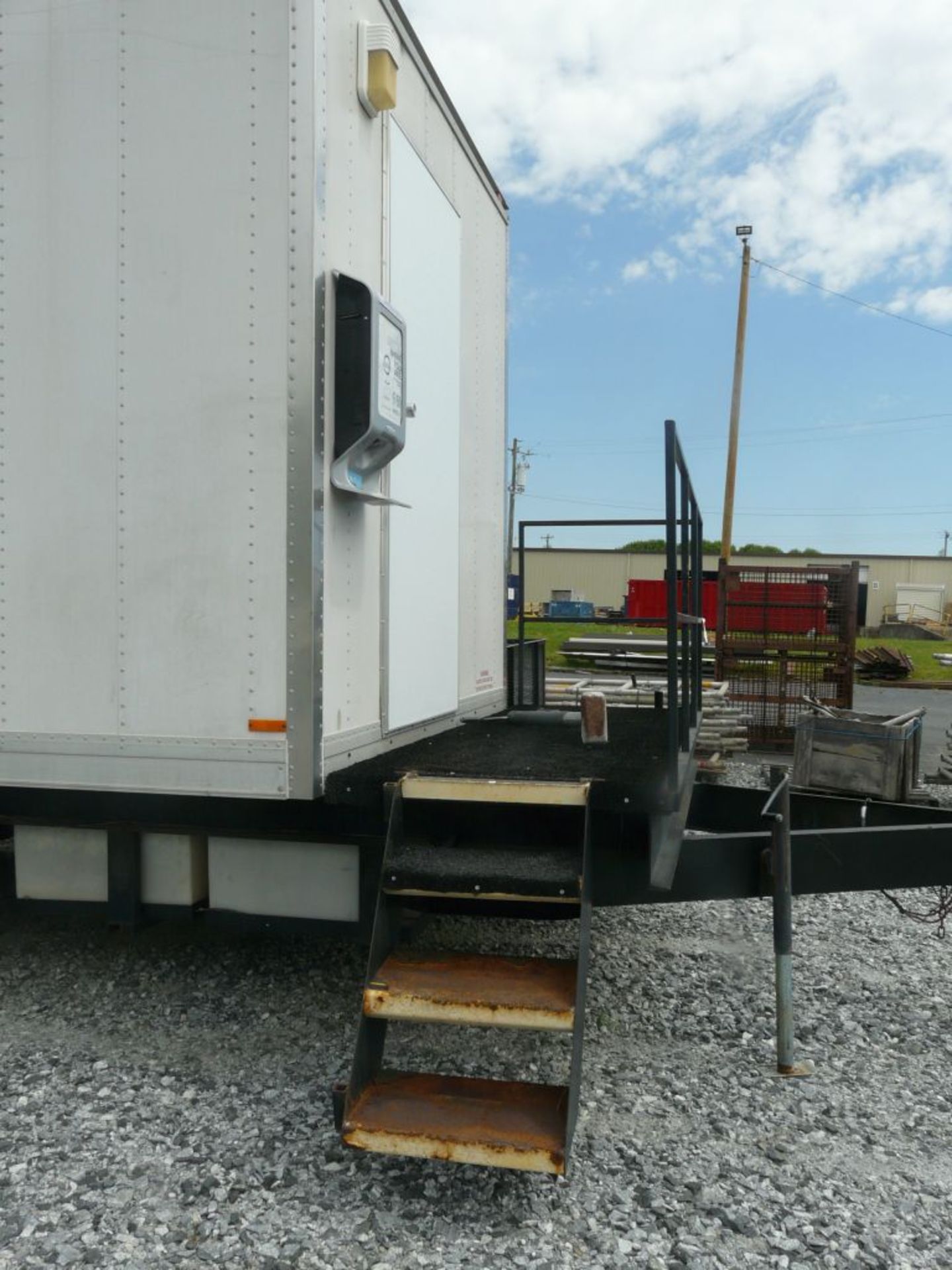 Single Axle Trailer with Two Bathroom/Shower Areas | Includes 75 Gallon Water Heater; Pintle Hitch - Image 5 of 13