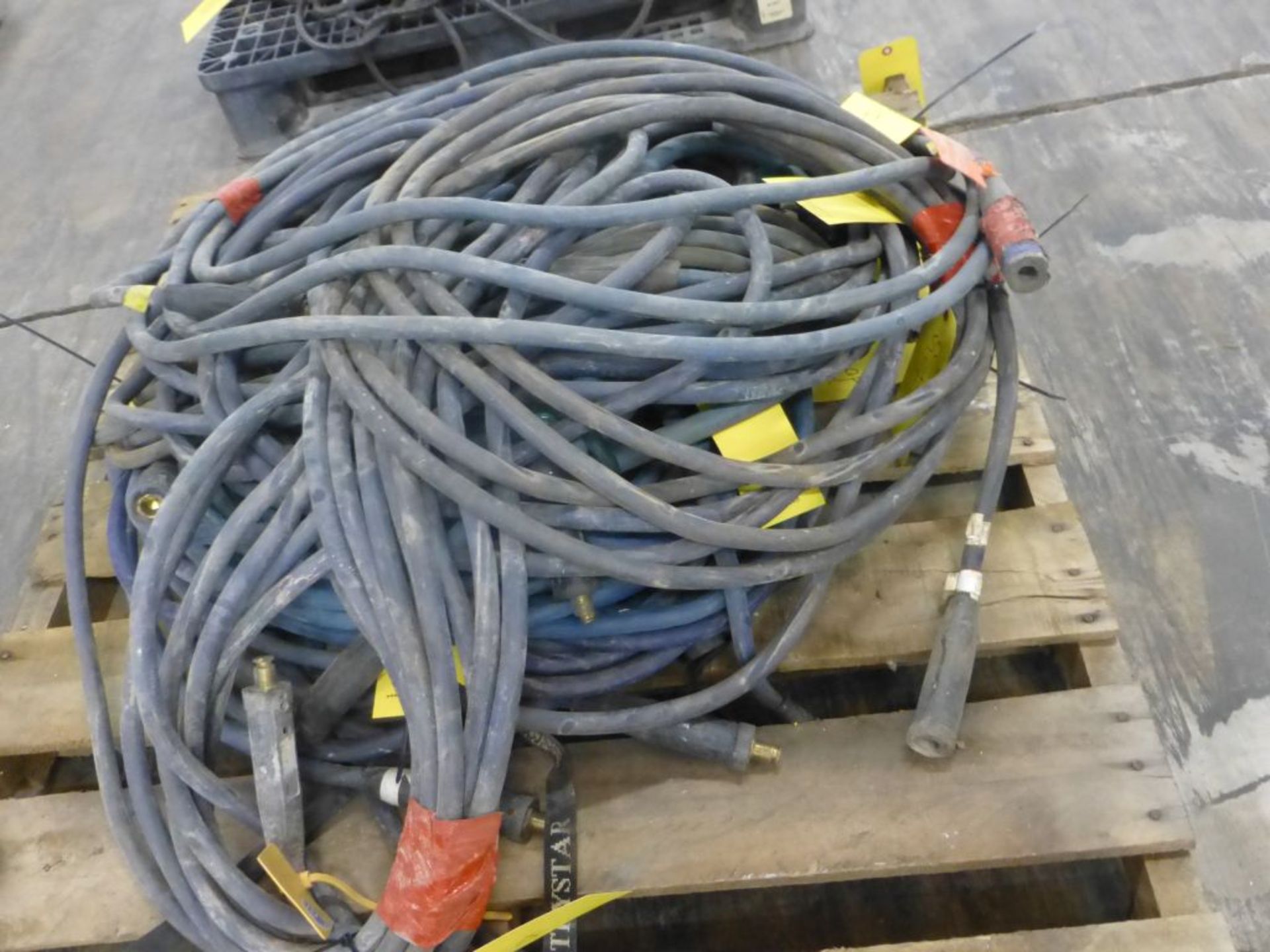 Lot of (10) 50' Welding Leads | 362 lbs; Majority are 2/0 - Image 3 of 6