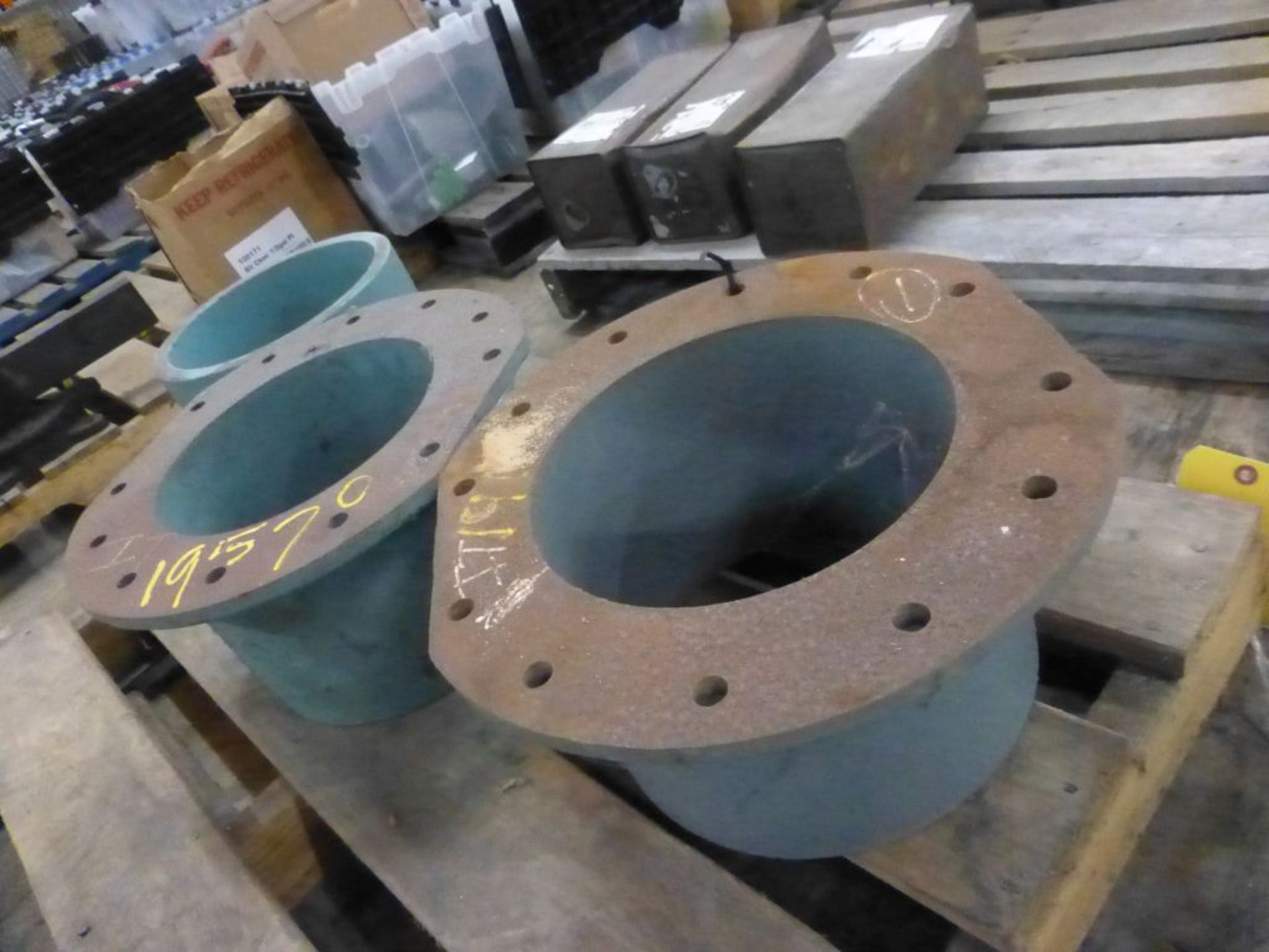 Lot of (3) Steel Flanges - Image 5 of 8