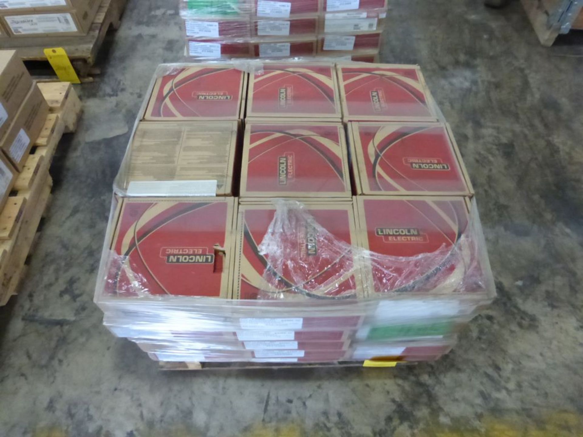 Lot of (45) Boxes of Lincoln Electric Super Glide Orbital TIG ER80S-B2 Welding Wire | Model No.