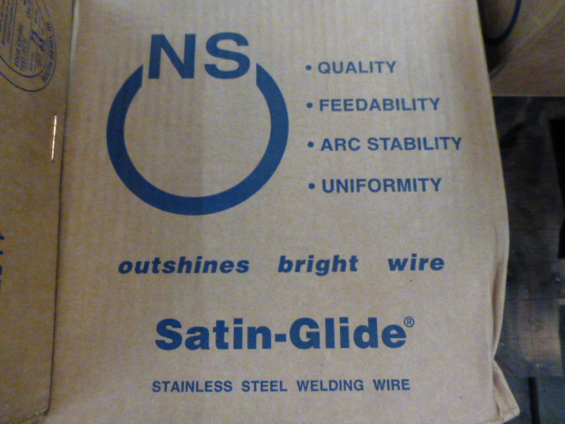 Lot of (9) Spools of National Standard Satin Glide Stainless Steel Welding Wire | Part No. N5-309 - Image 5 of 7