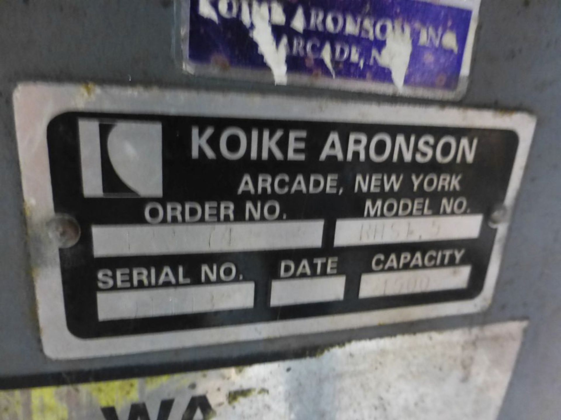 Koike Aronson Powered Positioning Trunion | 1,500 Lb. Capacity; 3 KW Servo Motor - Image 10 of 11