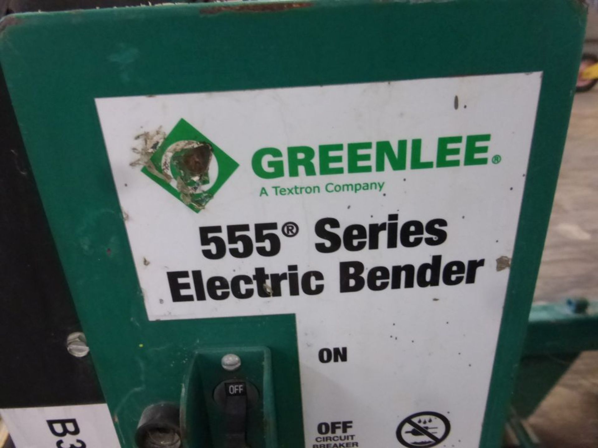 Greenlee 555CX Electric Conduit Bender | 120V - Image 9 of 14